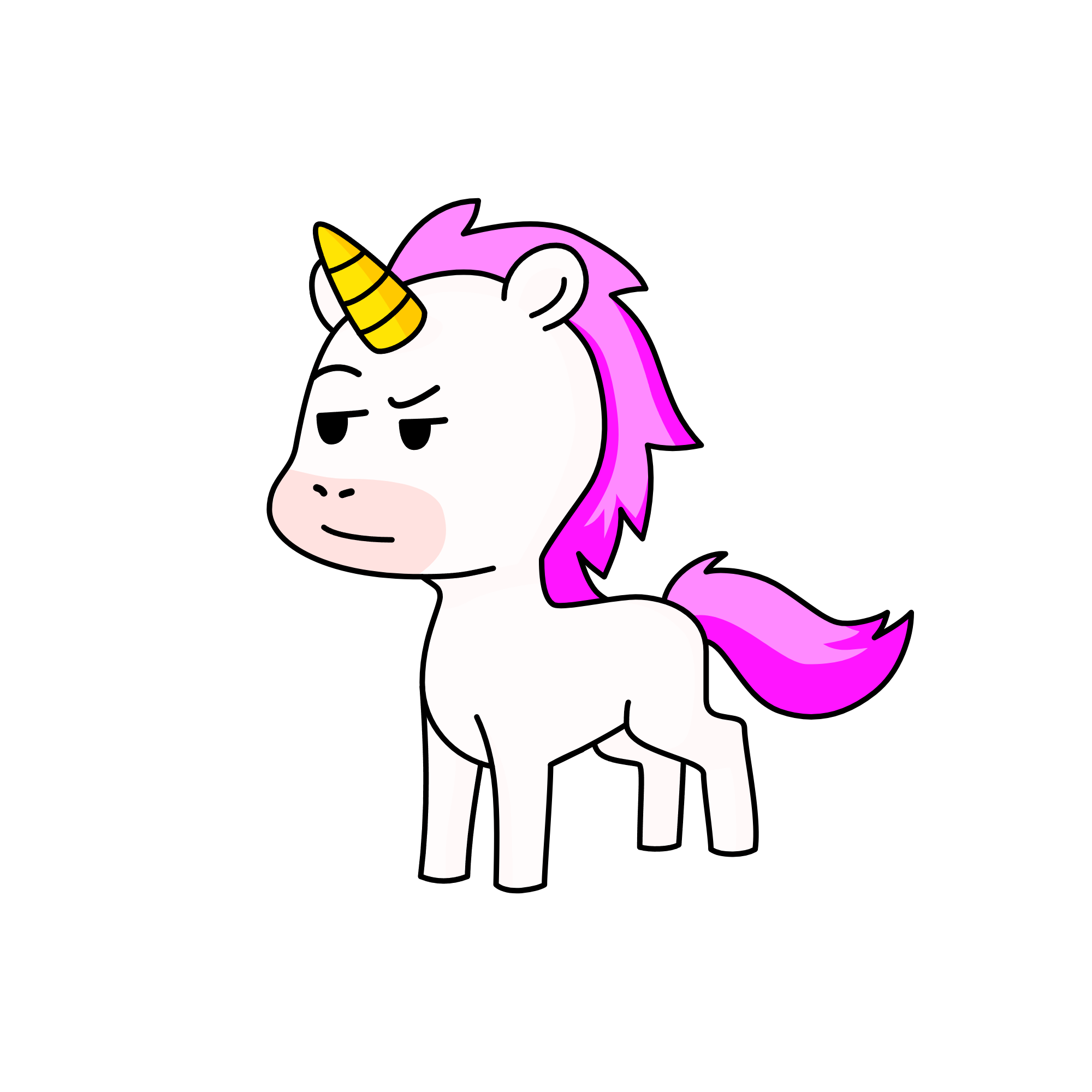 Gerald Mc Fluffin stuff marmalade keesh, the unicorn