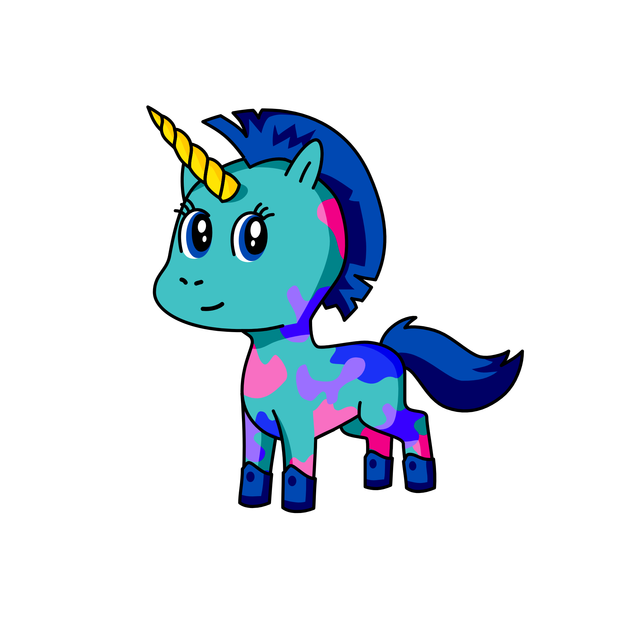 SKY, the unicorn