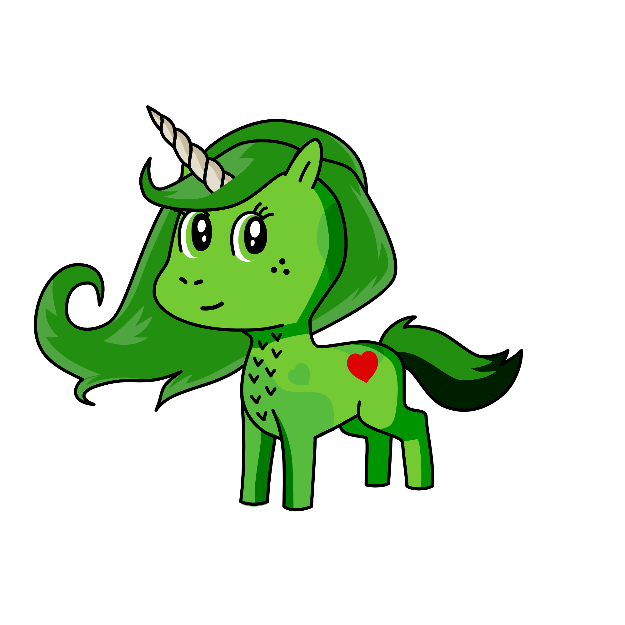 Kelpy, the unicorn