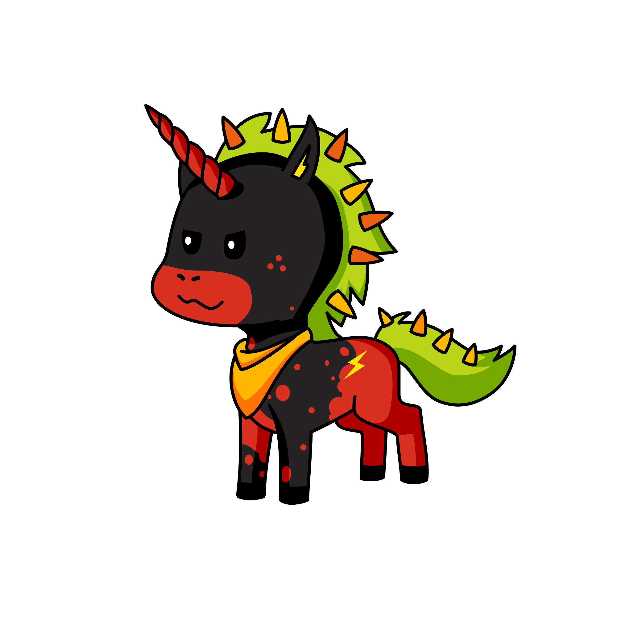 spike, the unicorn