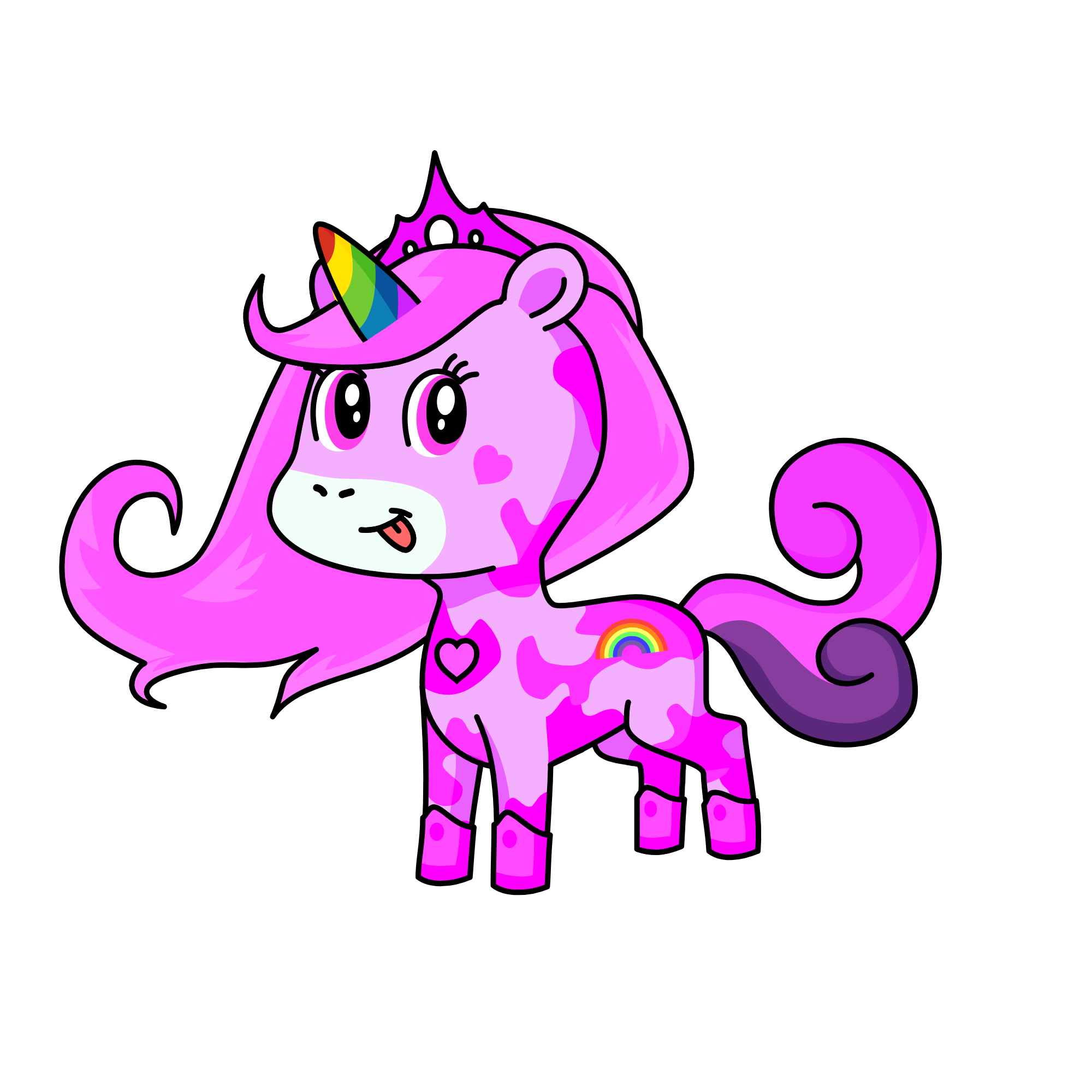 meirda, the unicorn