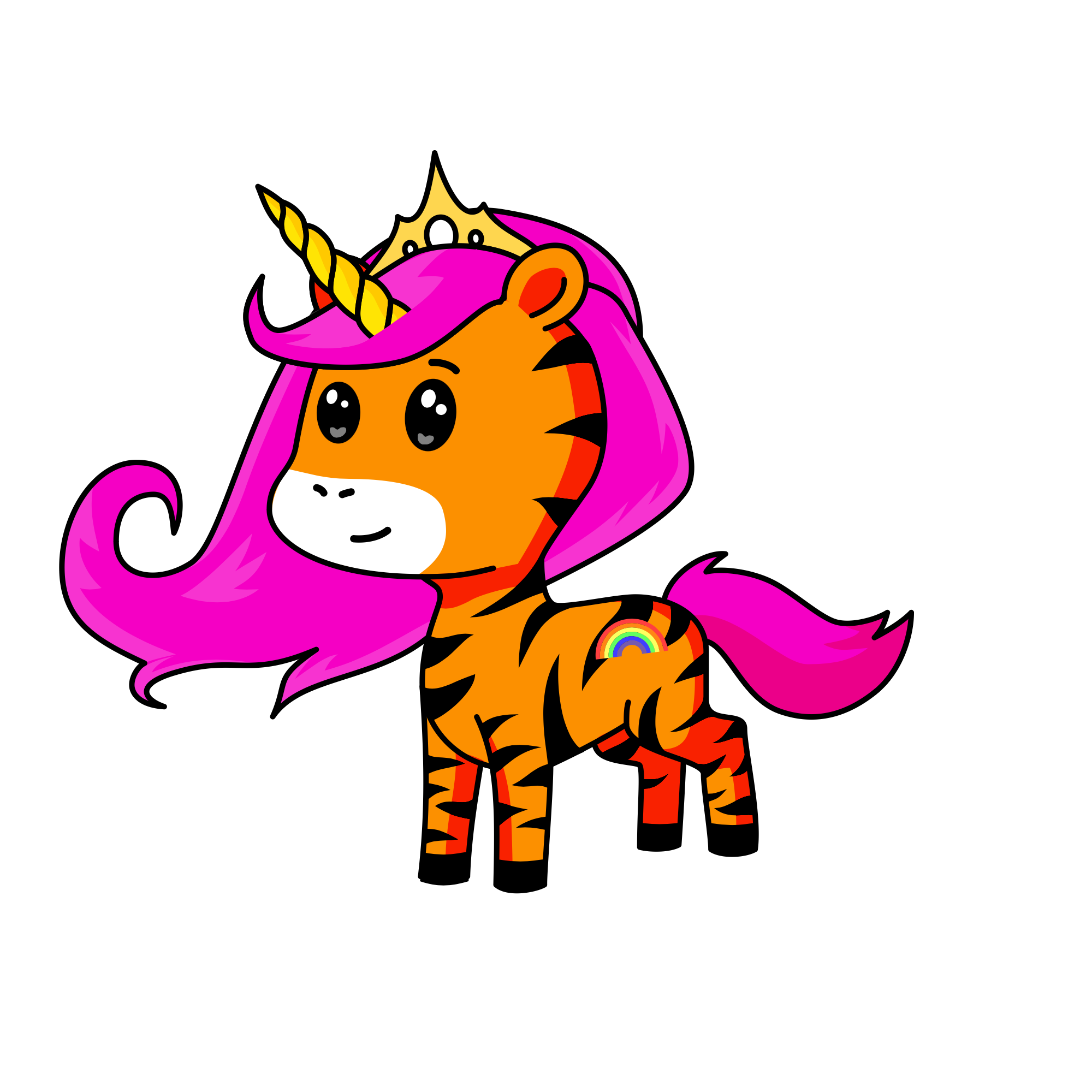 Sparkles , the unicorn
