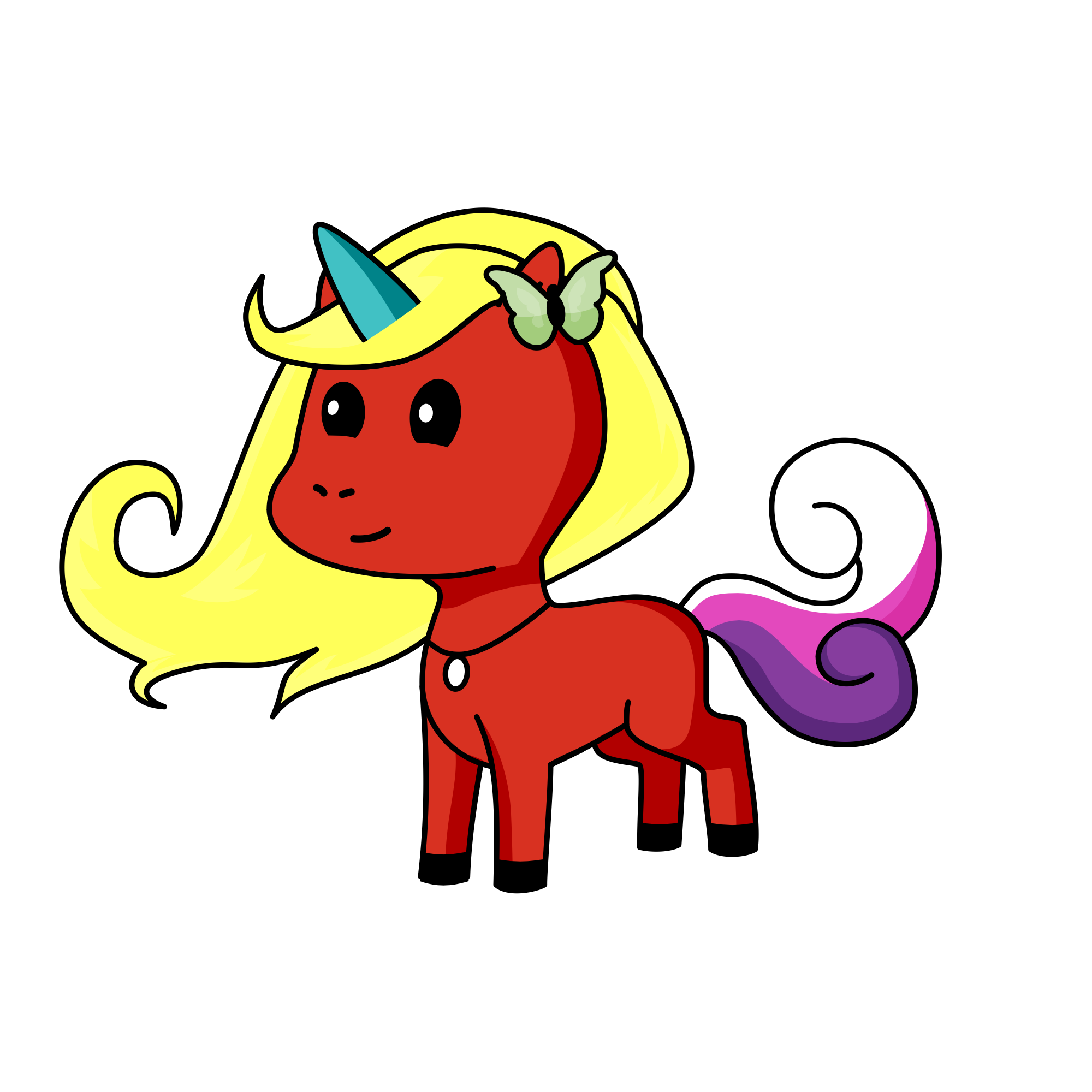 Friday, the unicorn