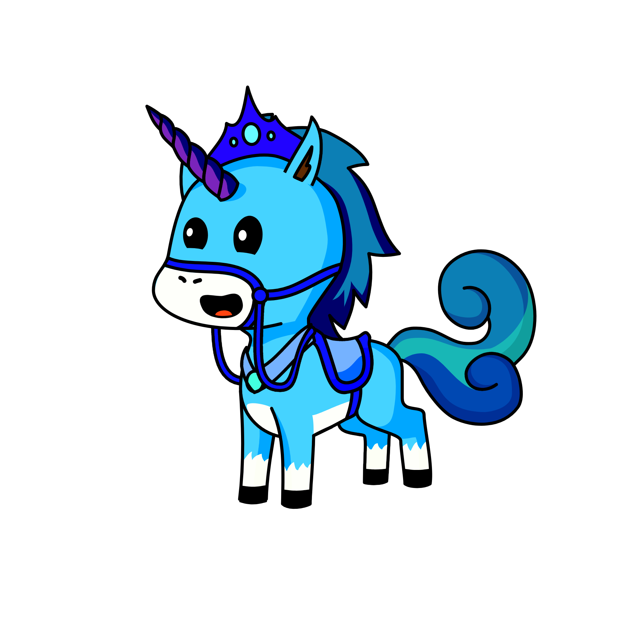 Snowstorm, the unicorn