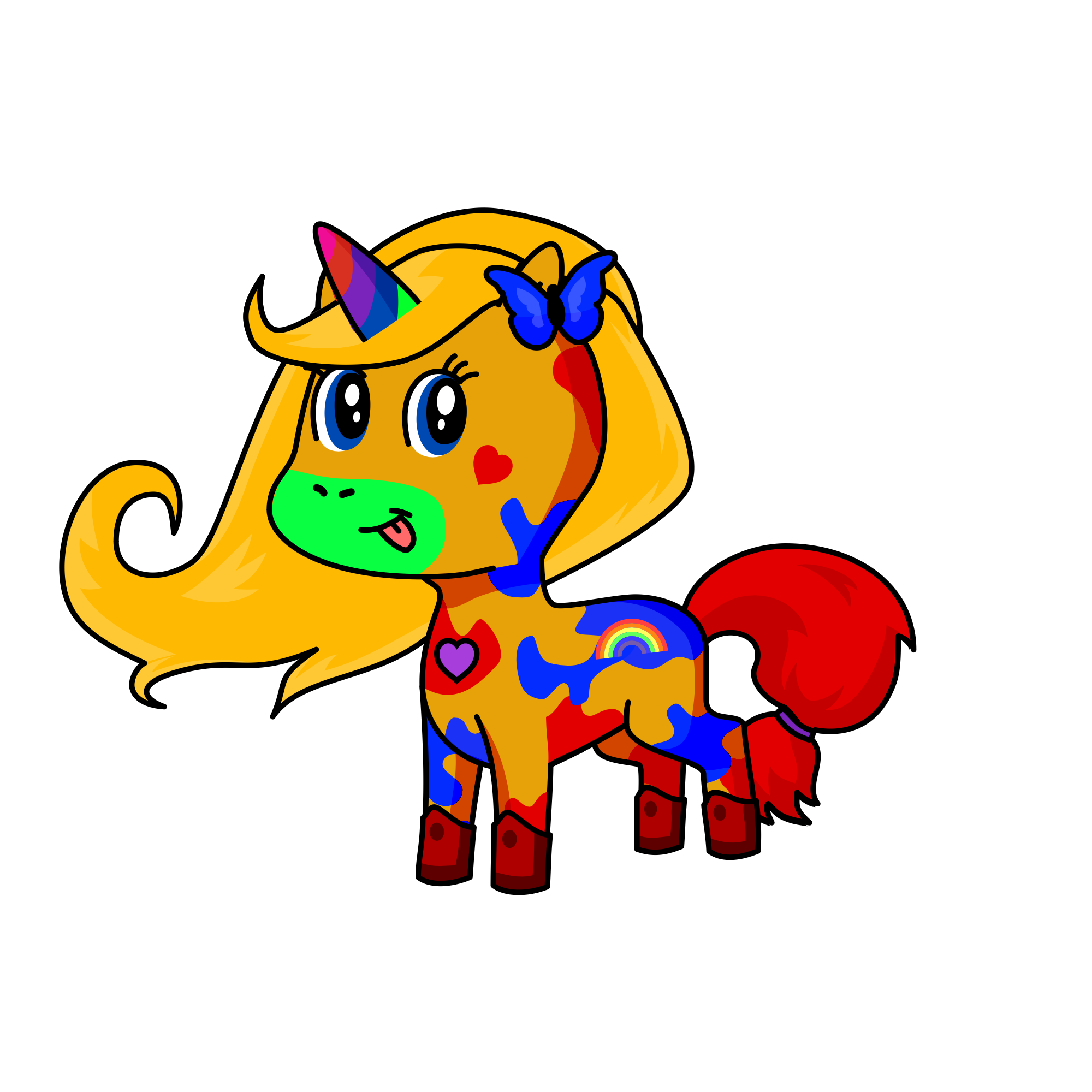 Zoiletta , the unicorn