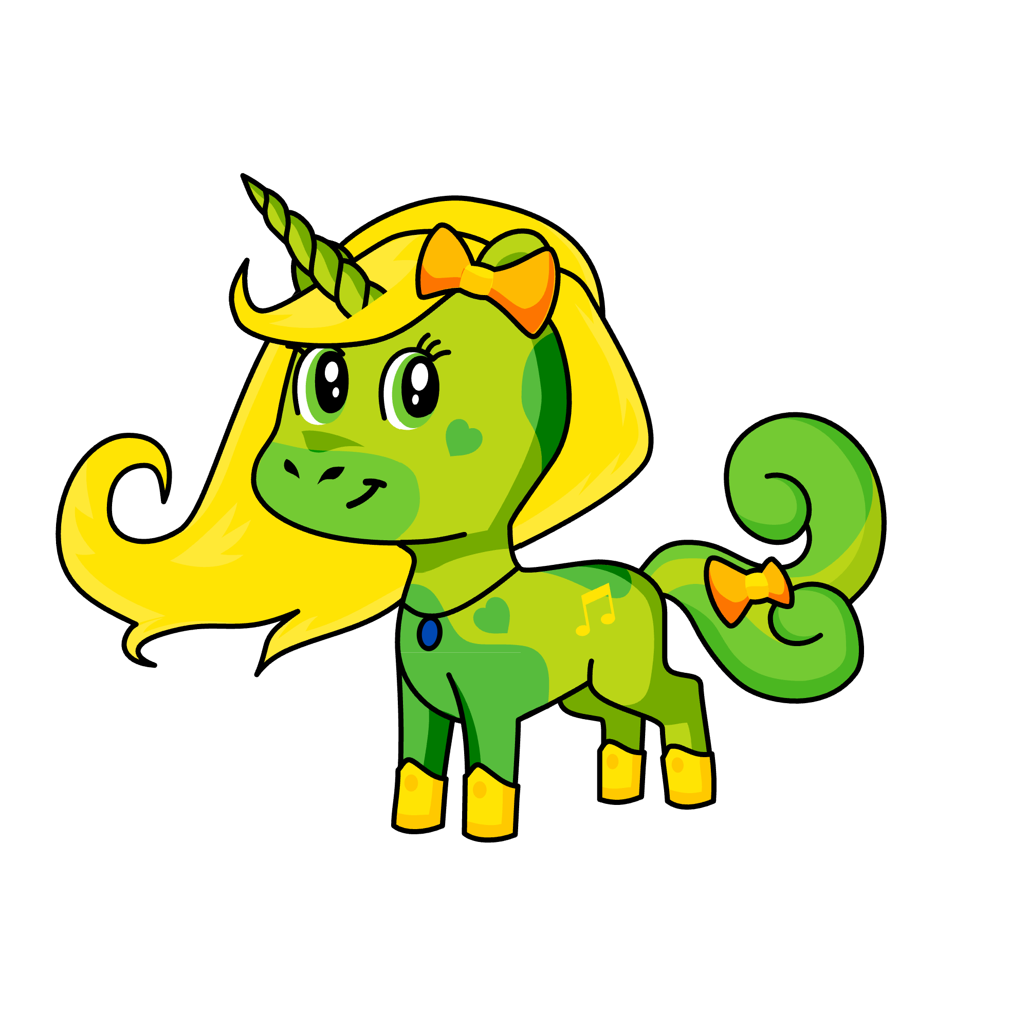 Emerald , the unicorn