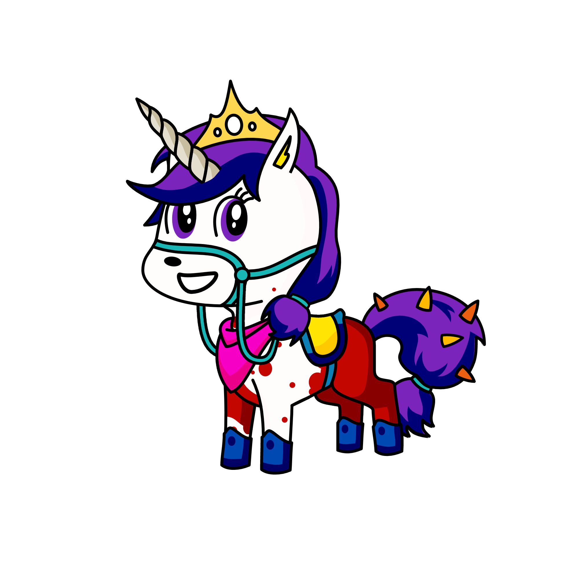 Haru, the unicorn