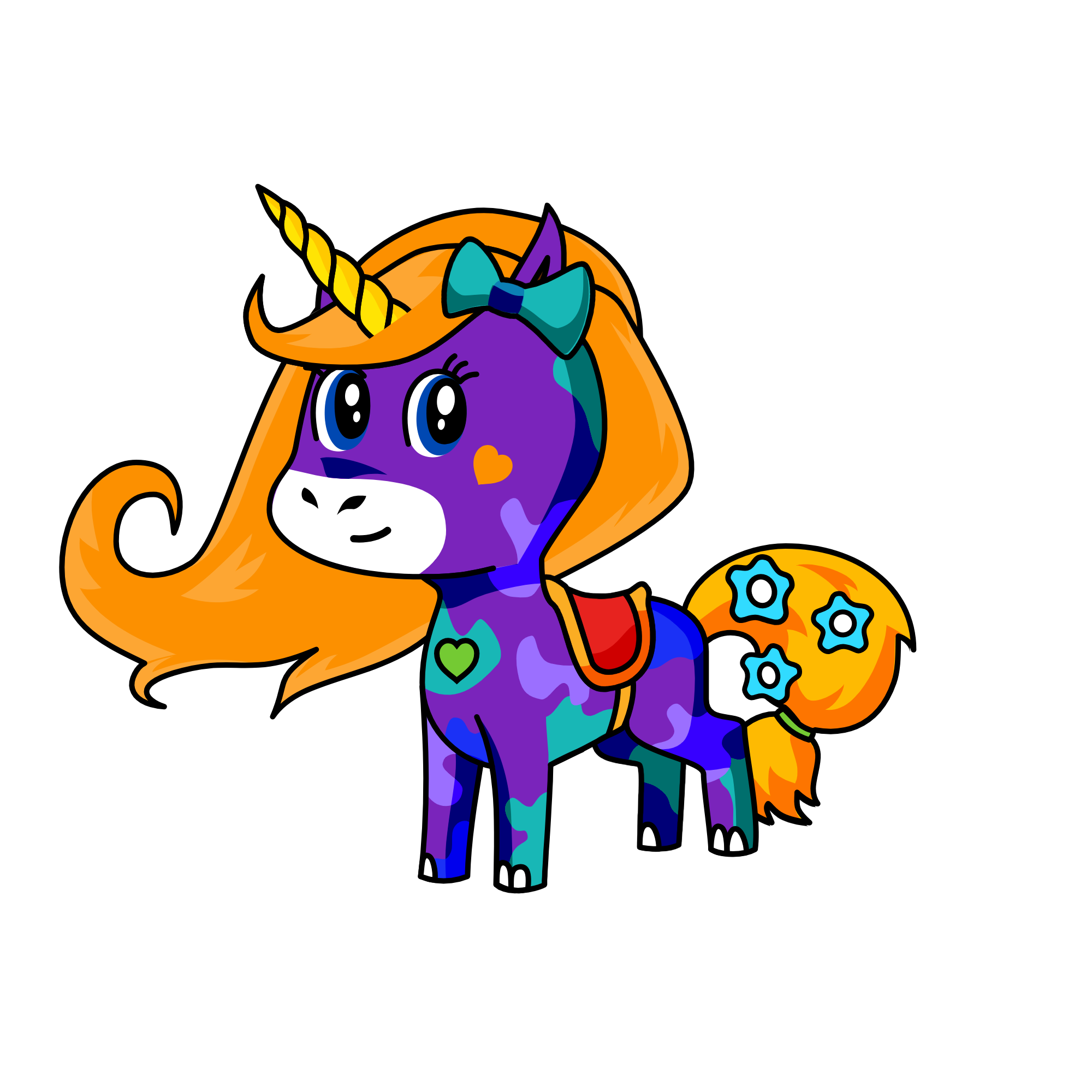 Foofoo, the unicorn