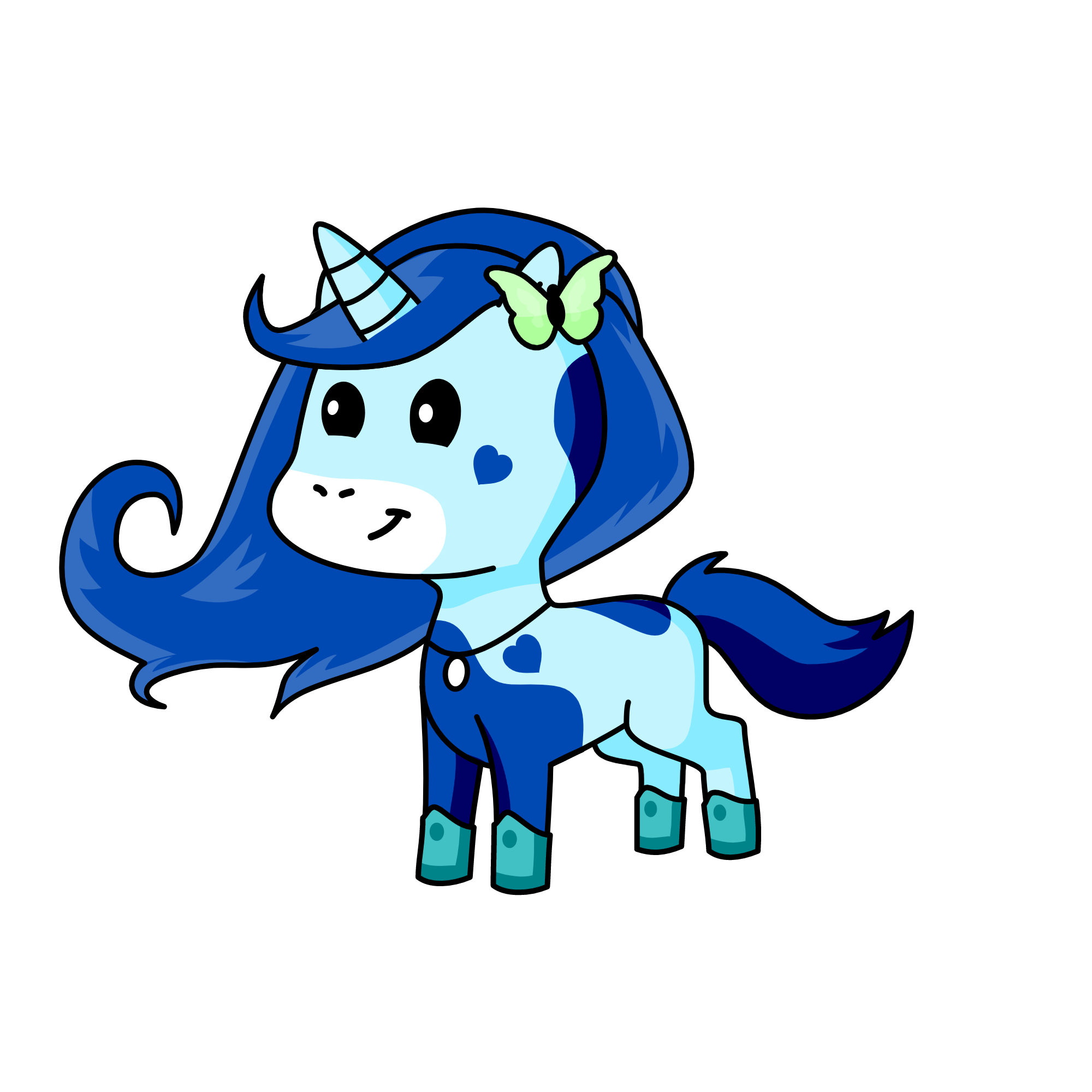 Sky , the unicorn