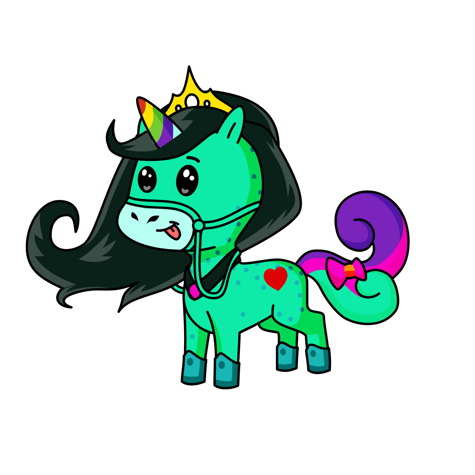 TURCOISE, the unicorn
