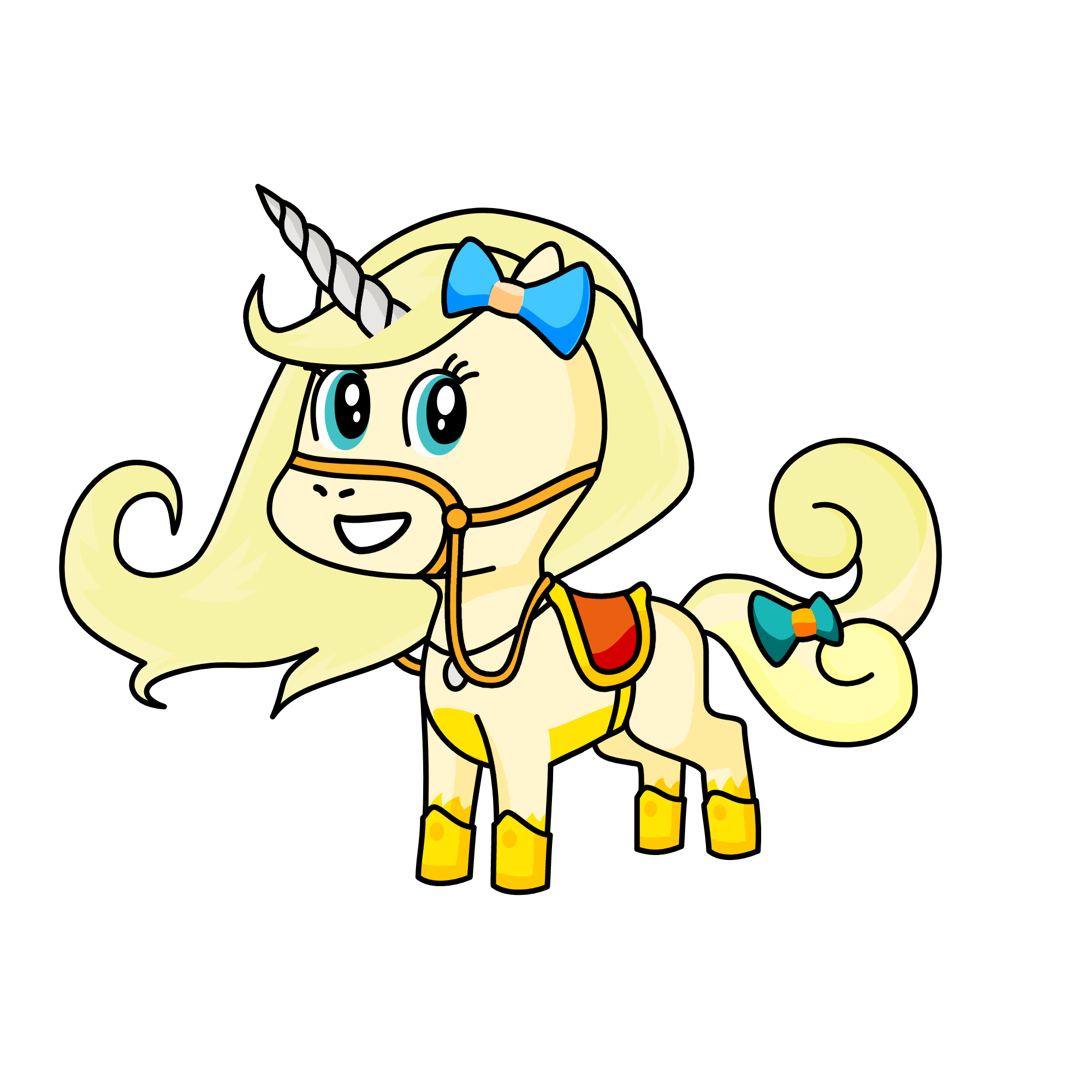 sandy, the unicorn