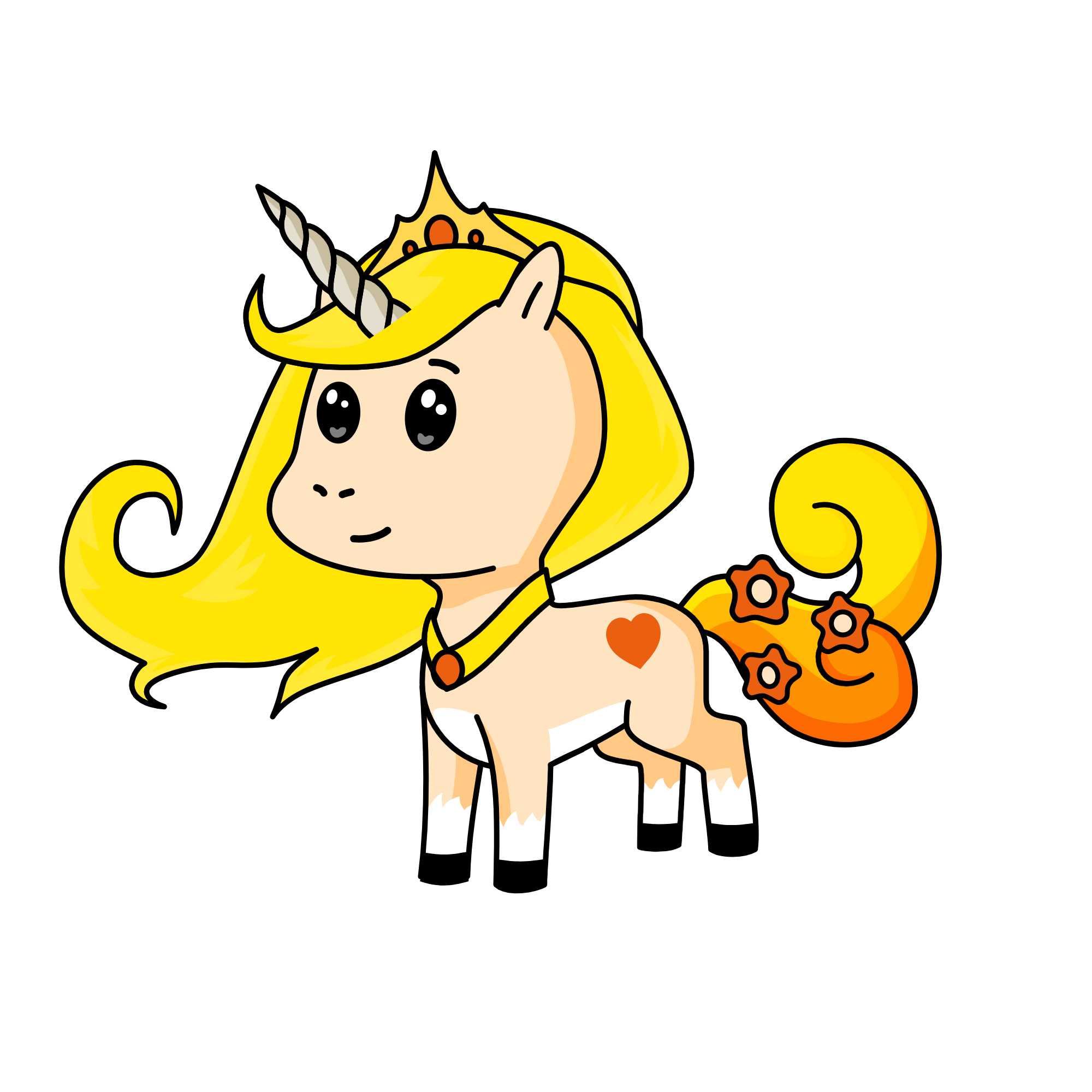 Princess Ray, the unicorn