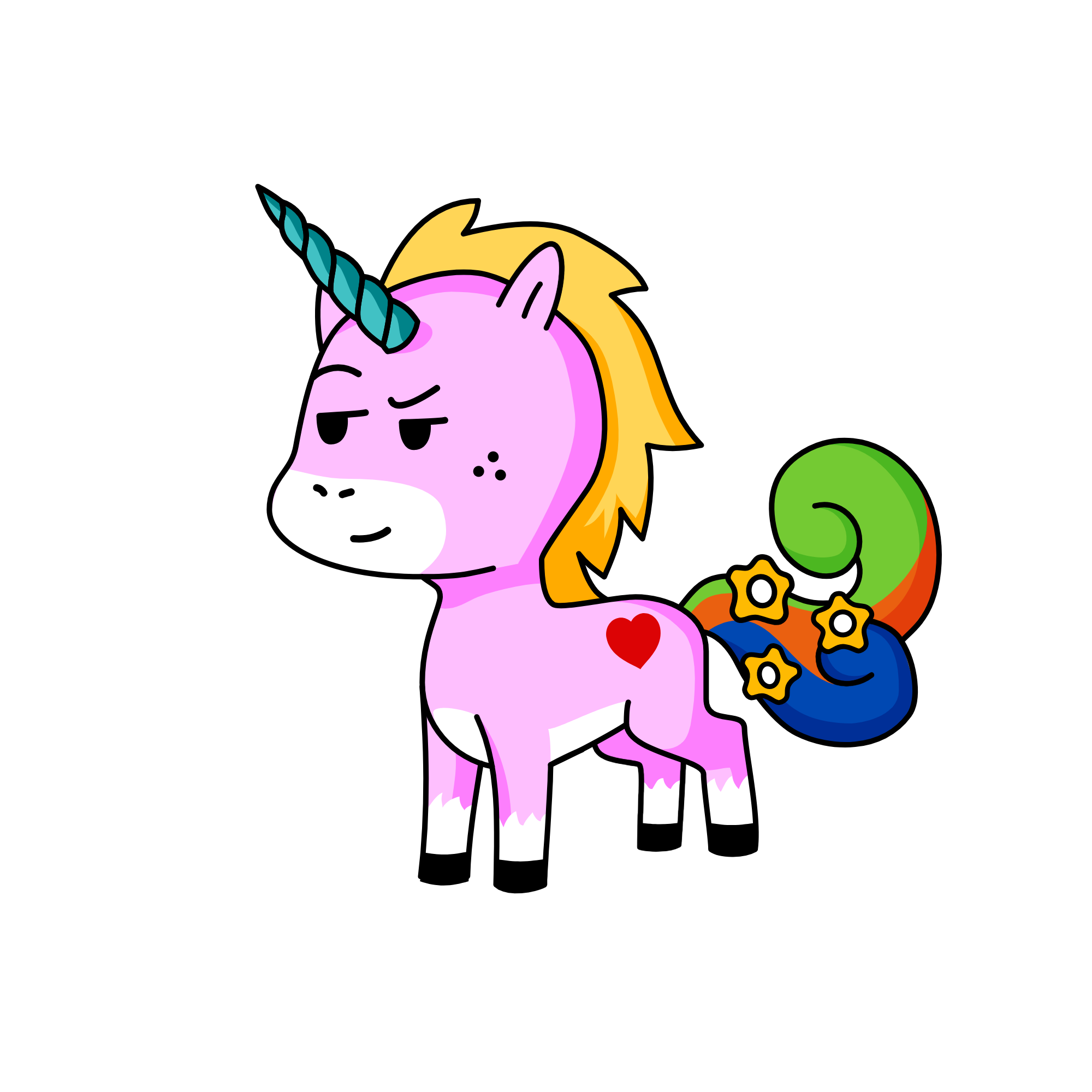 Bpink_Unicorn, the unicorn