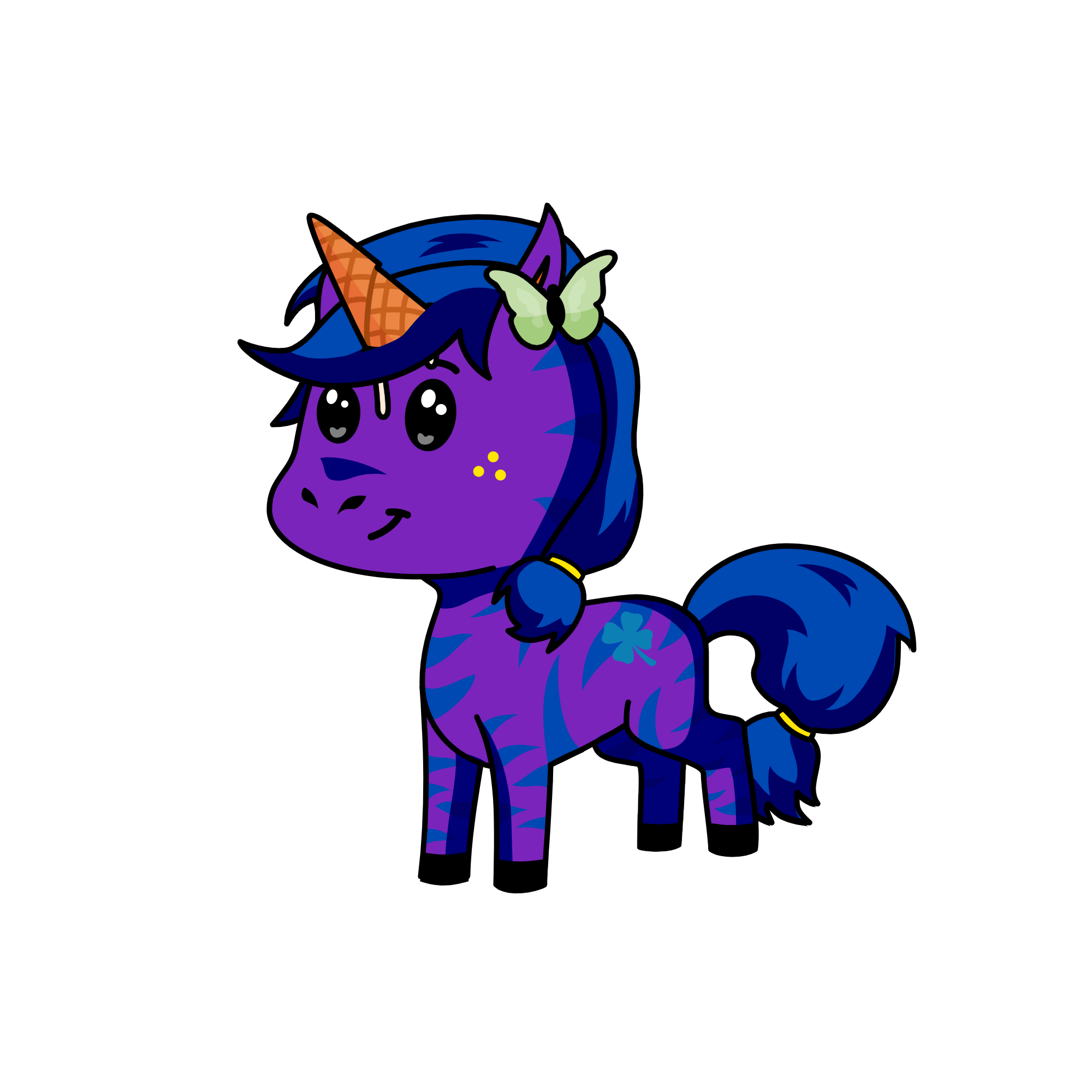 Moon, the unicorn