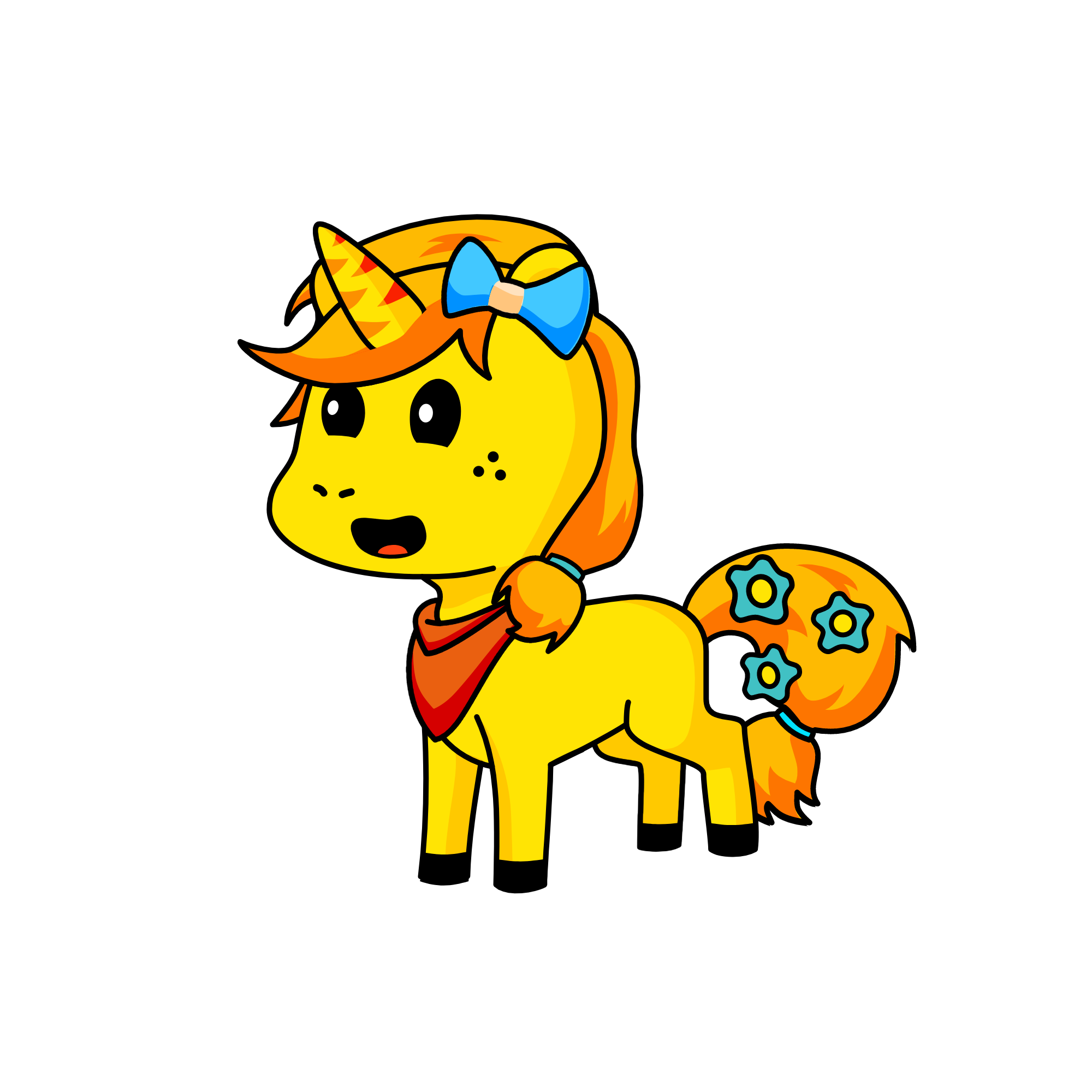Charlette, the unicorn