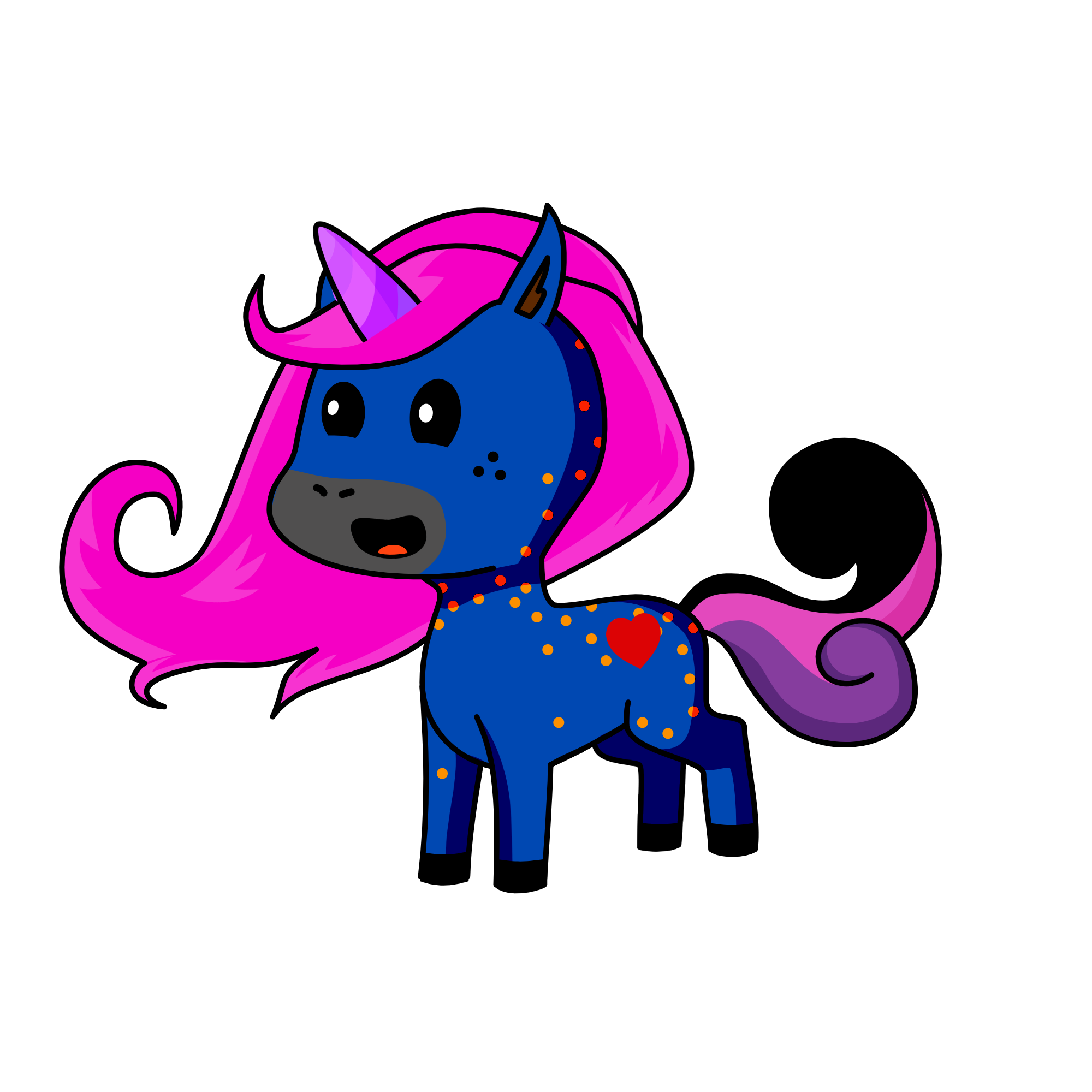 78o7[uk[,7u[, the unicorn