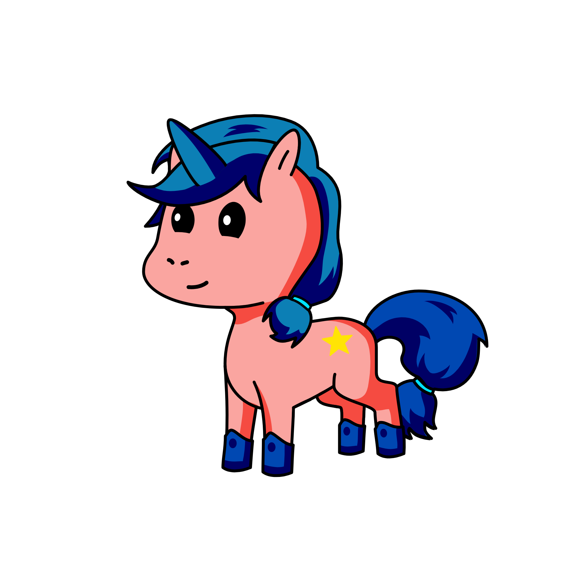 Starcandy, the unicorn