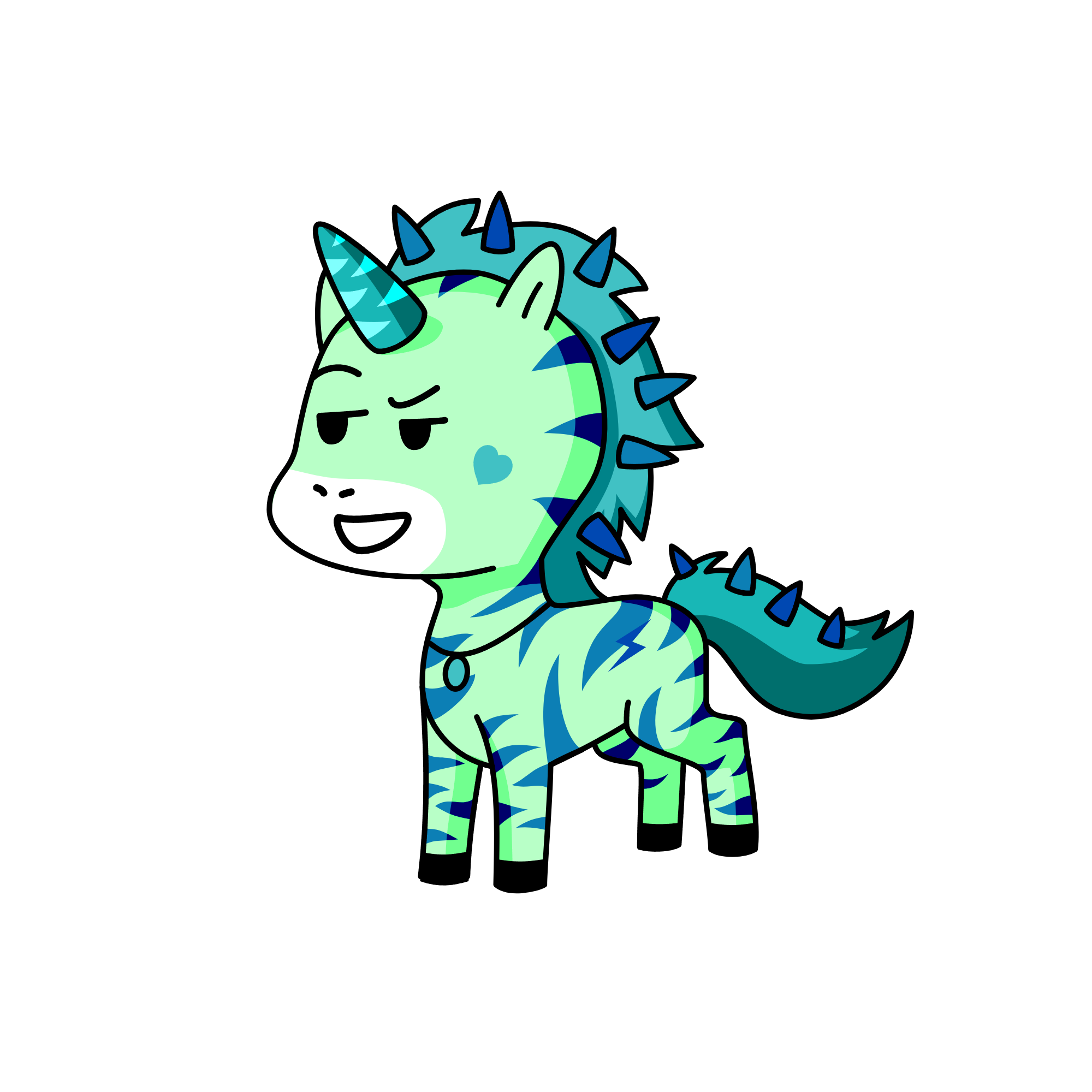 spike, the unicorn