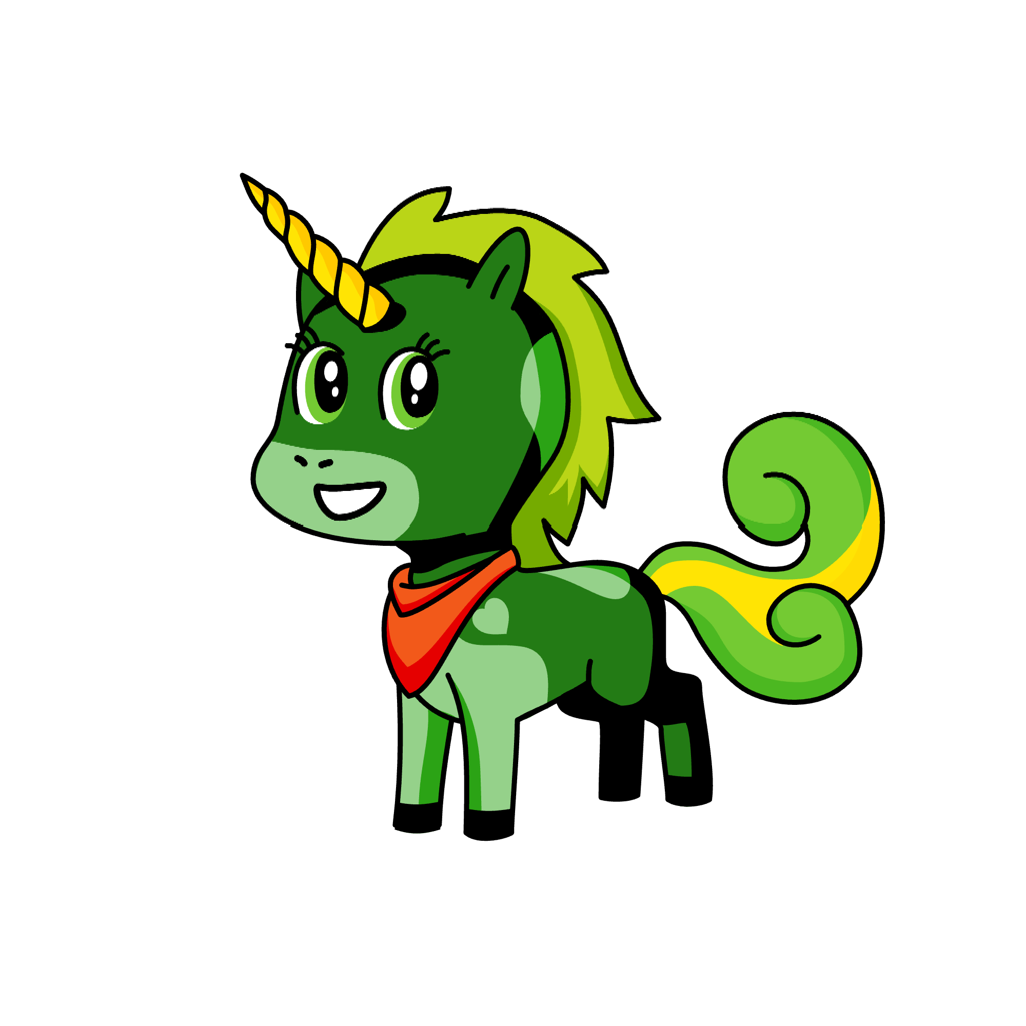 U, the unicorn