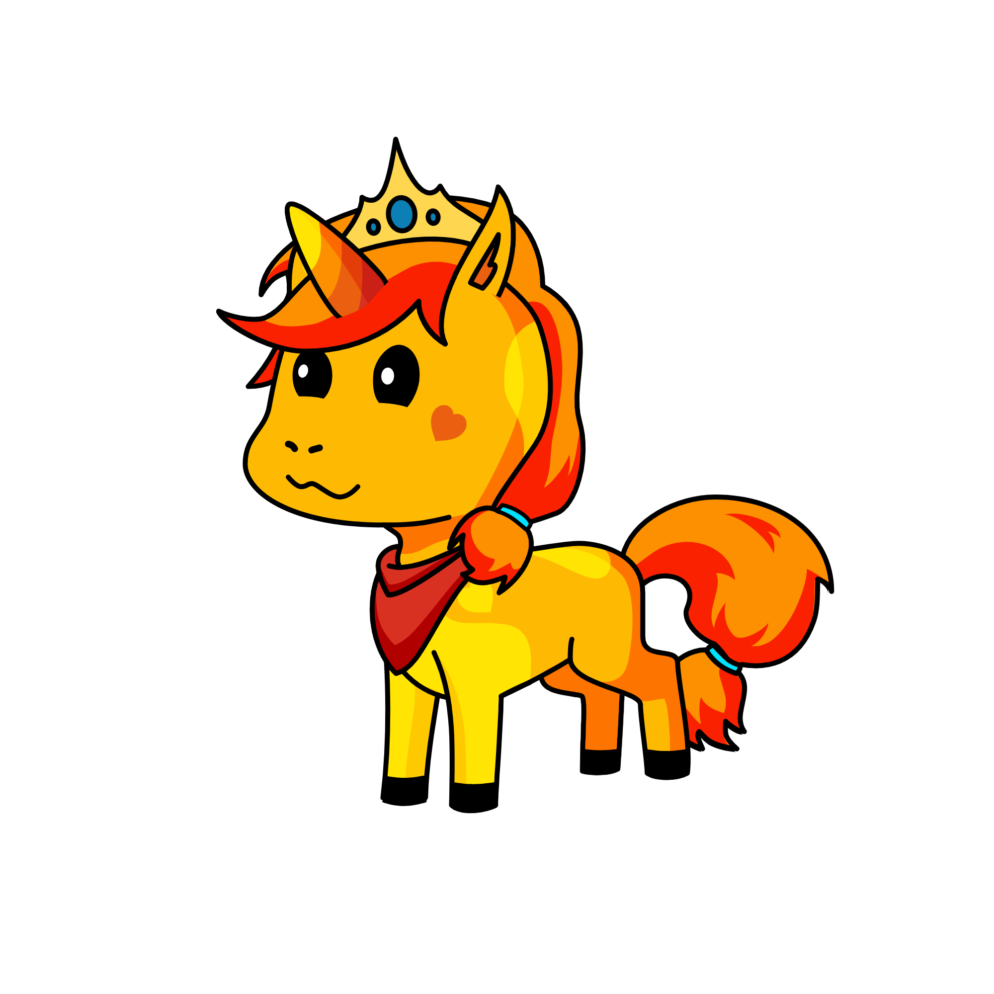 blaze, the unicorn
