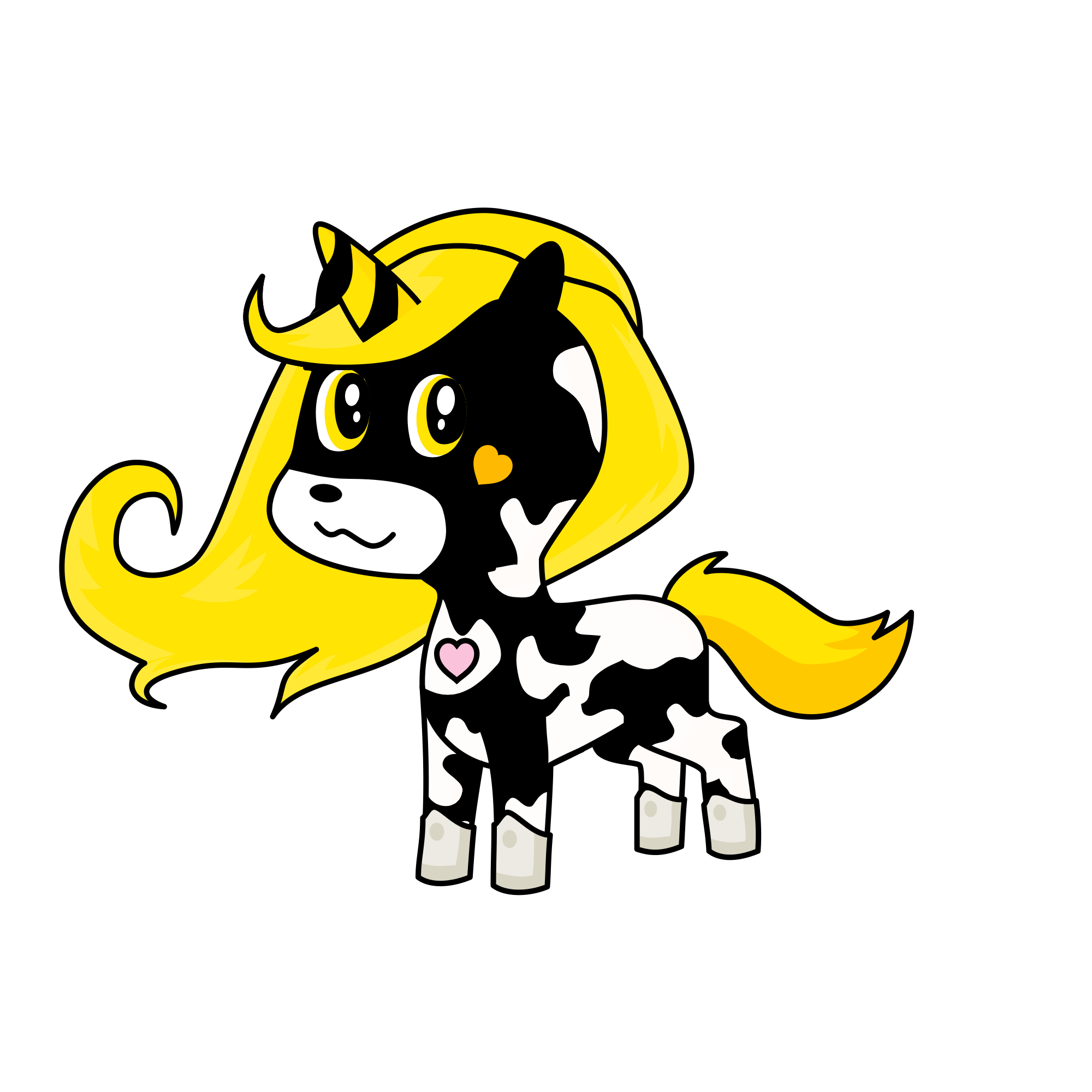 Moon, the unicorn