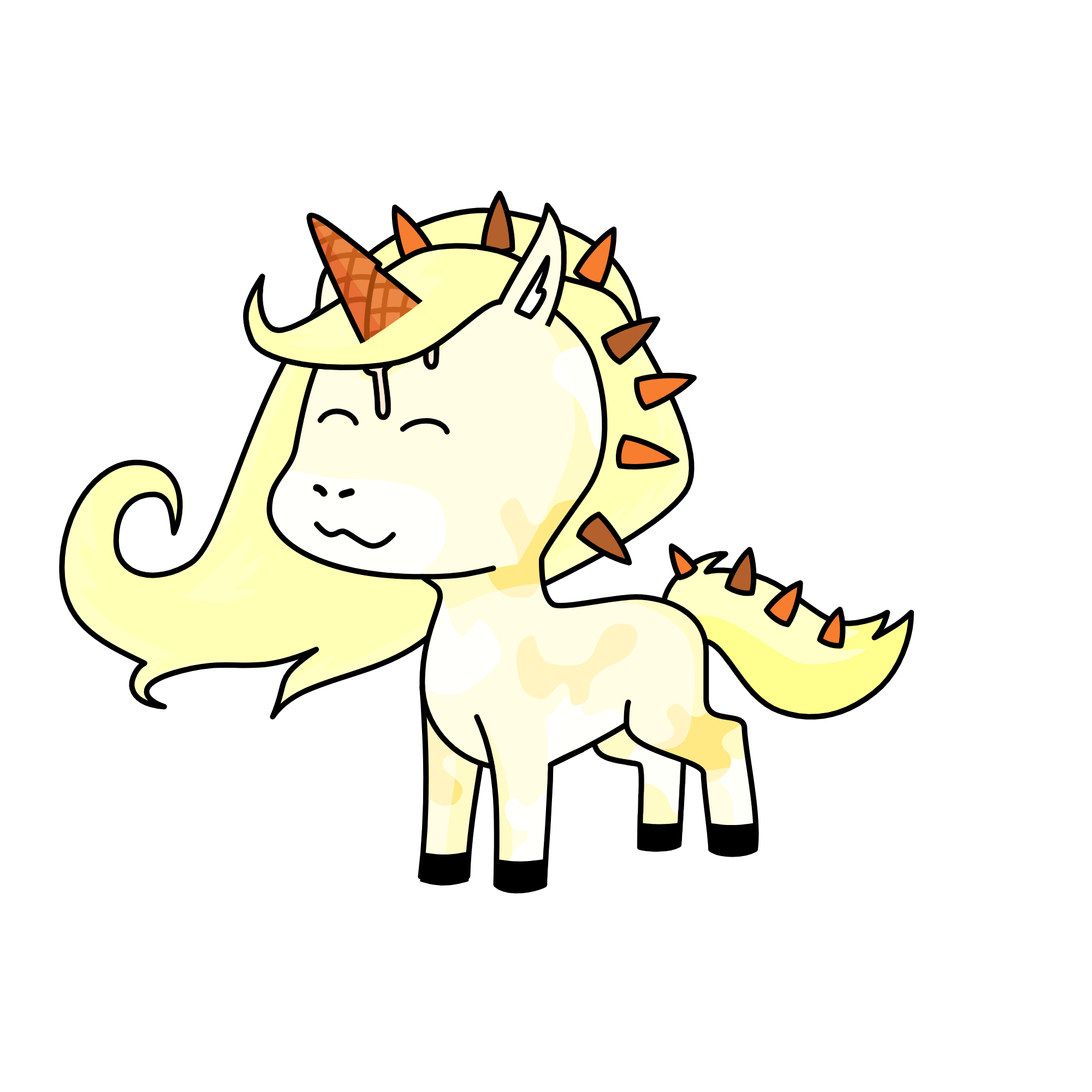 Ms. Icecream, the unicorn