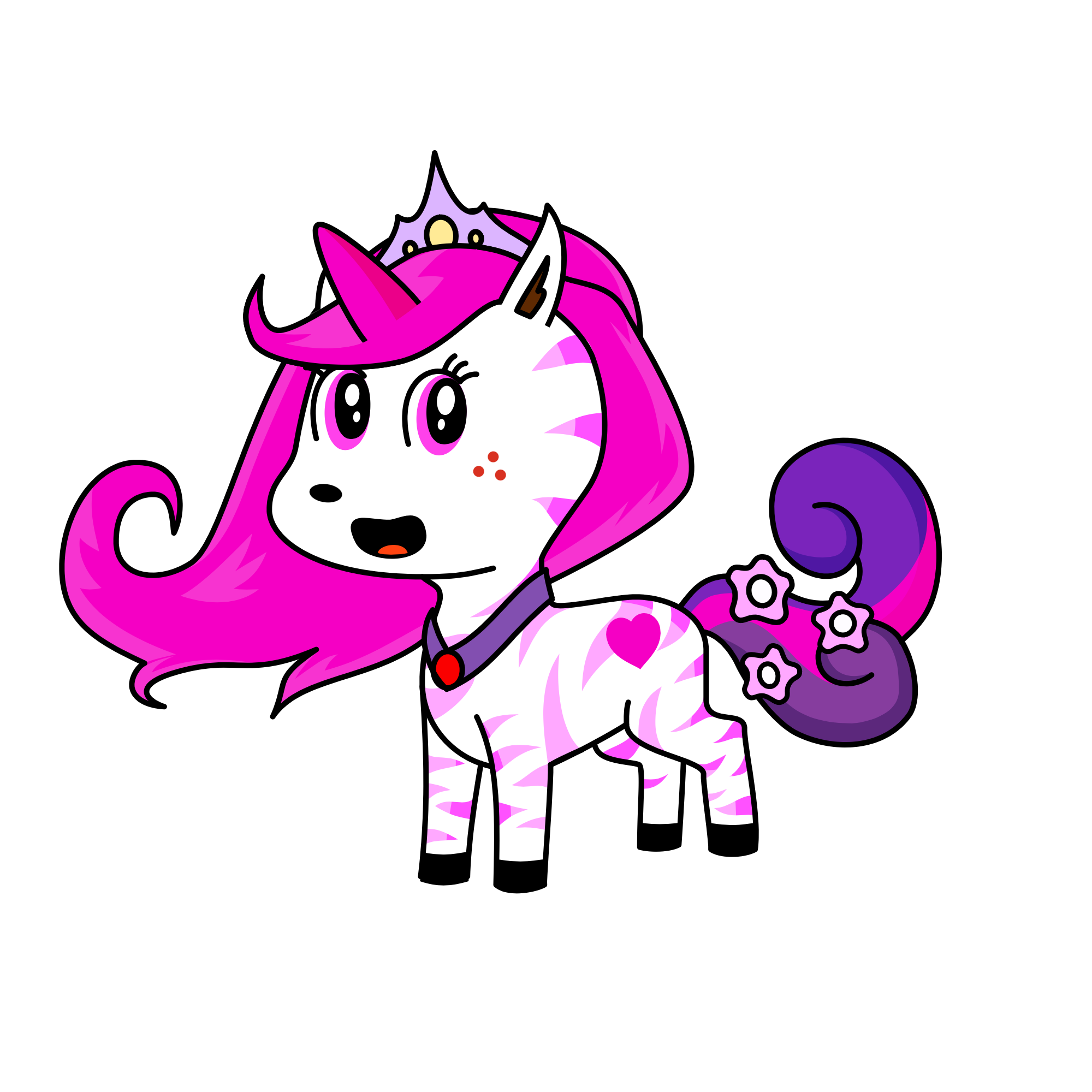 Princess destiny angel, the unicorn