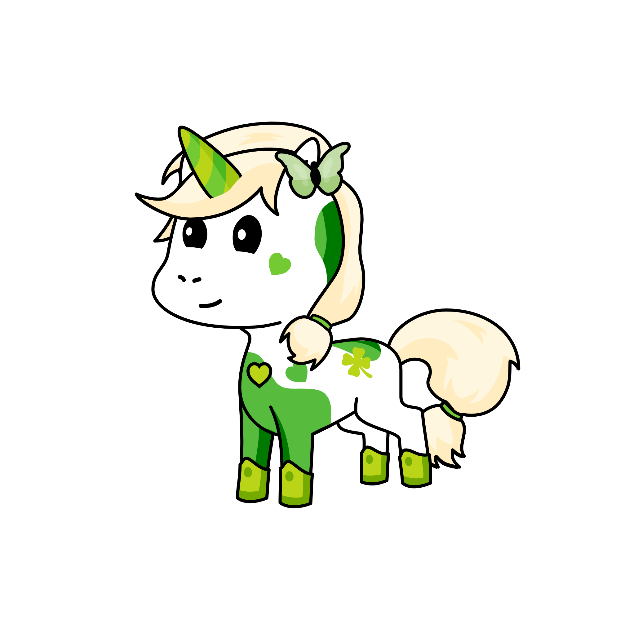 iris - the forest unicorn , the unicorn