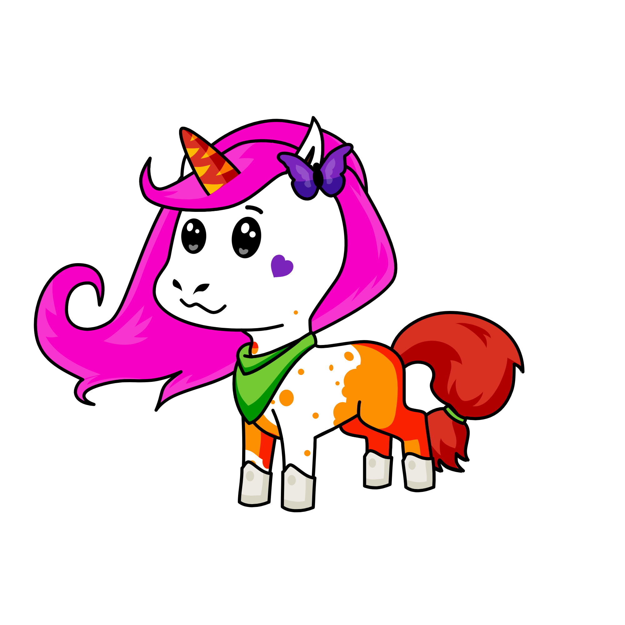 Rainbowmagic, the unicorn