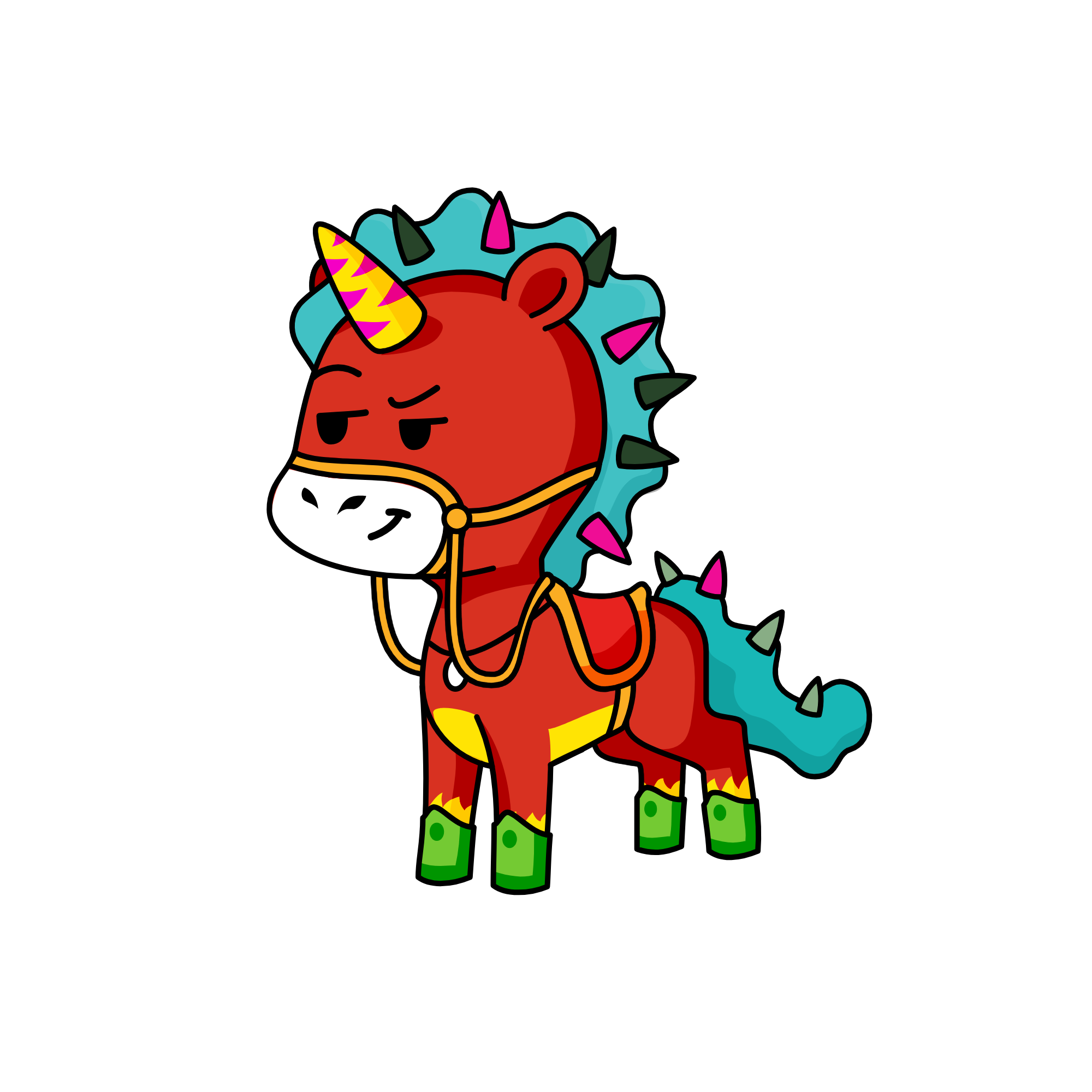 Flaze, the unicorn