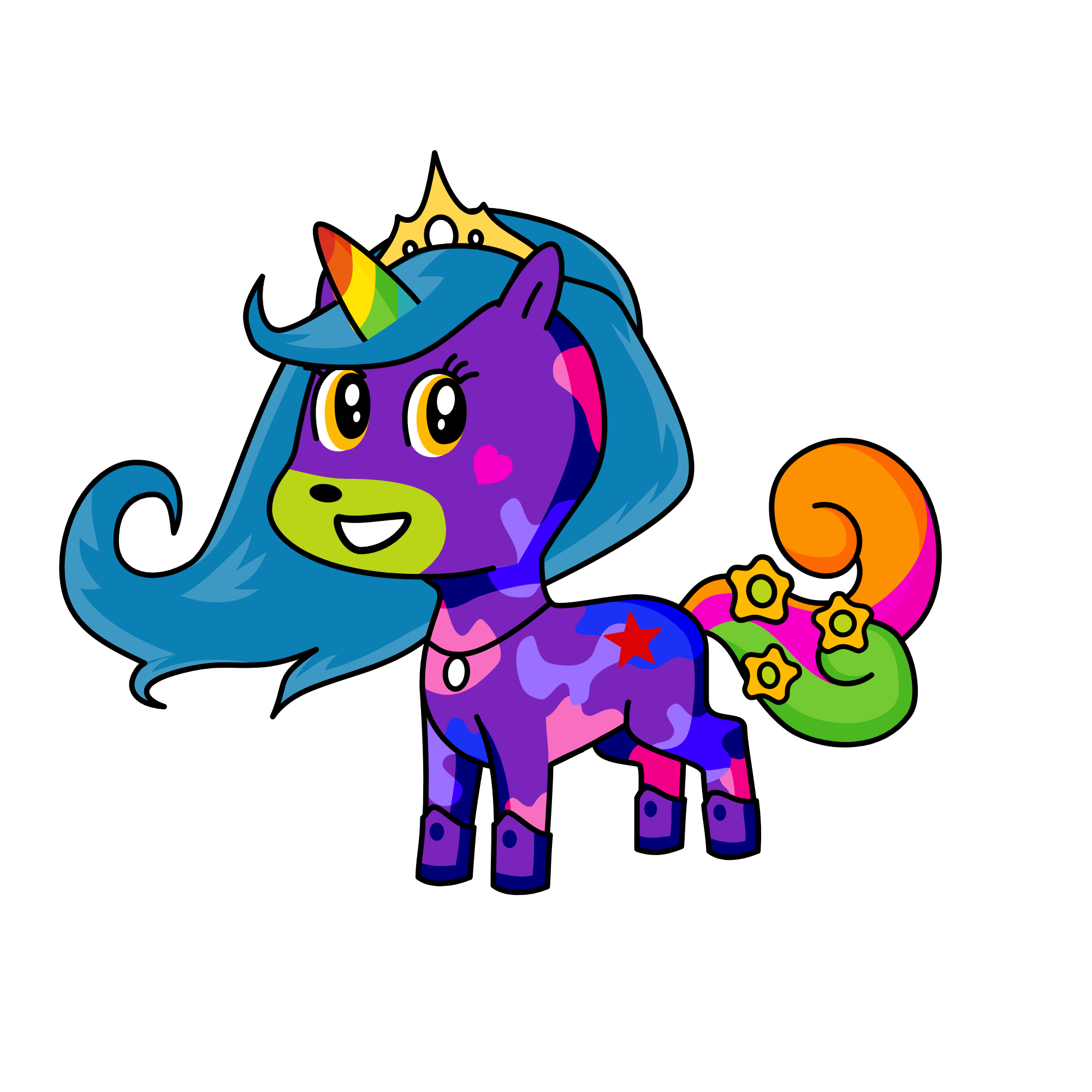 Lacey, the unicorn