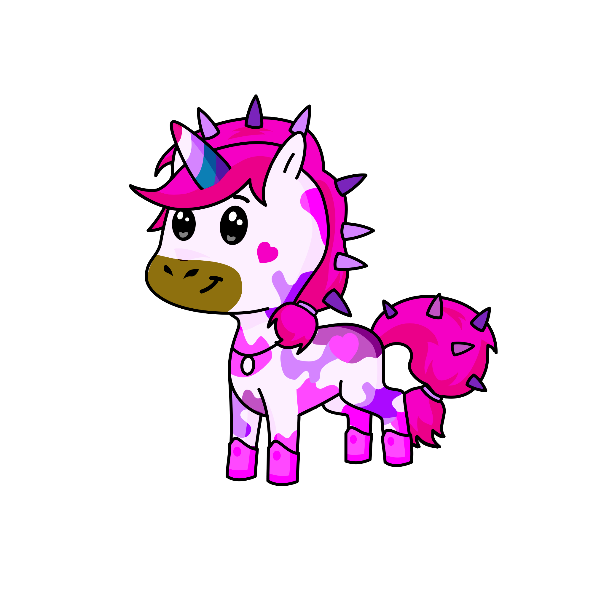 Candy Apple , the unicorn