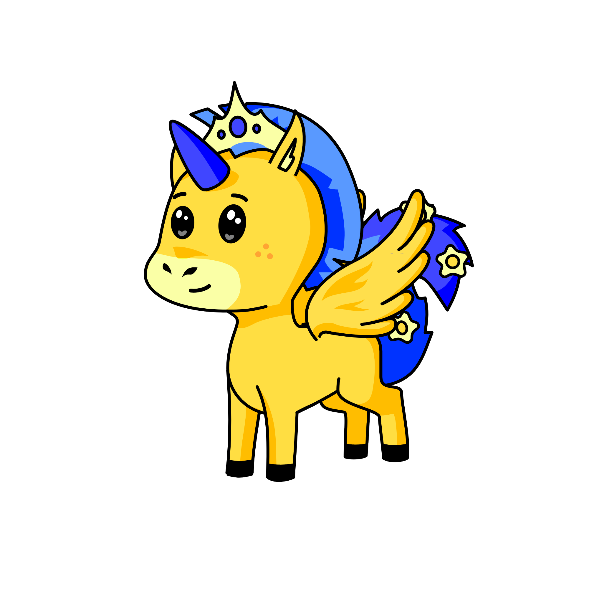 blue gold, the unicorn
