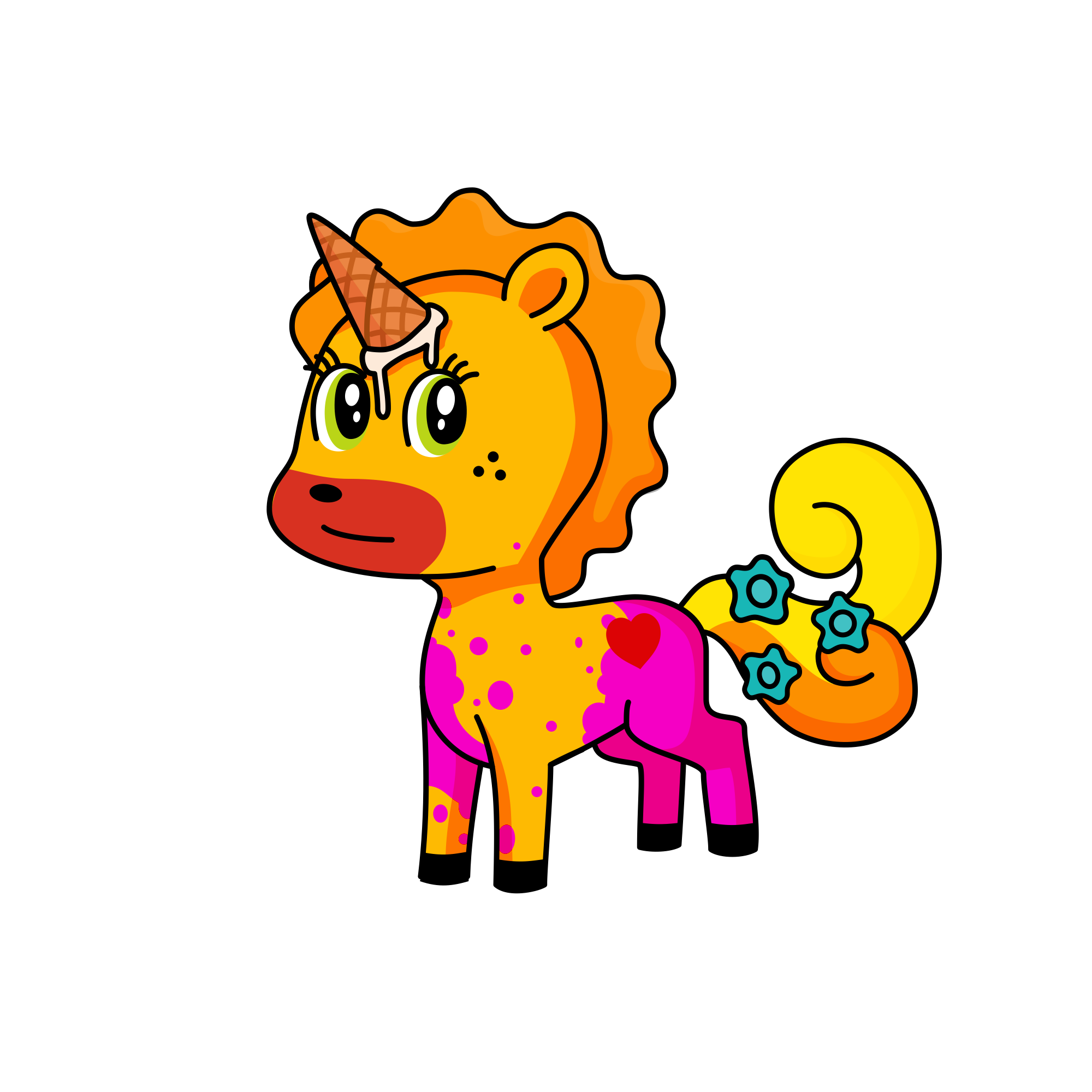 Horner, the unicorn