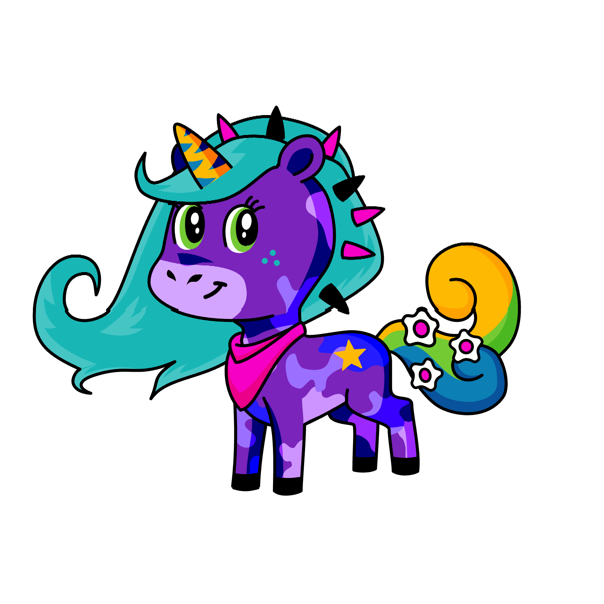 Serina, the unicorn