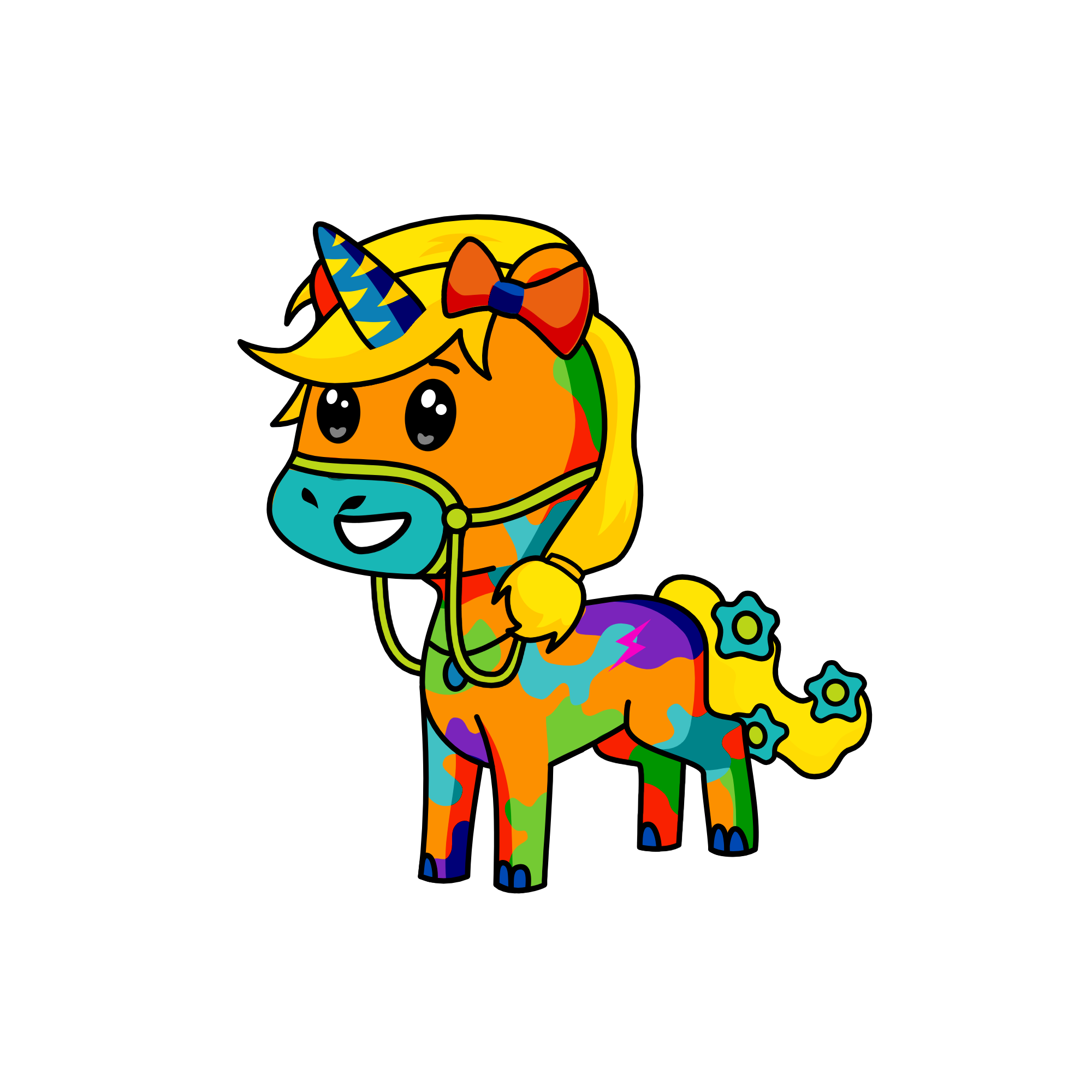 Drawingcorn, the unicorn
