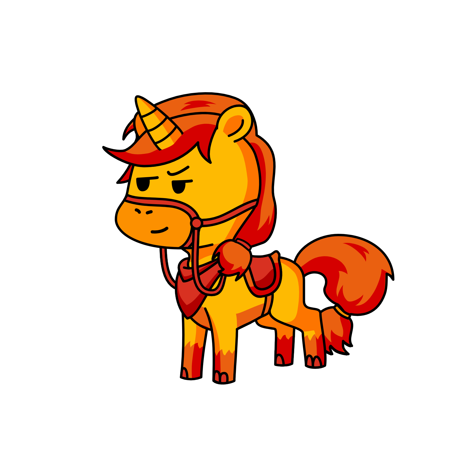 Deserta, the unicorn