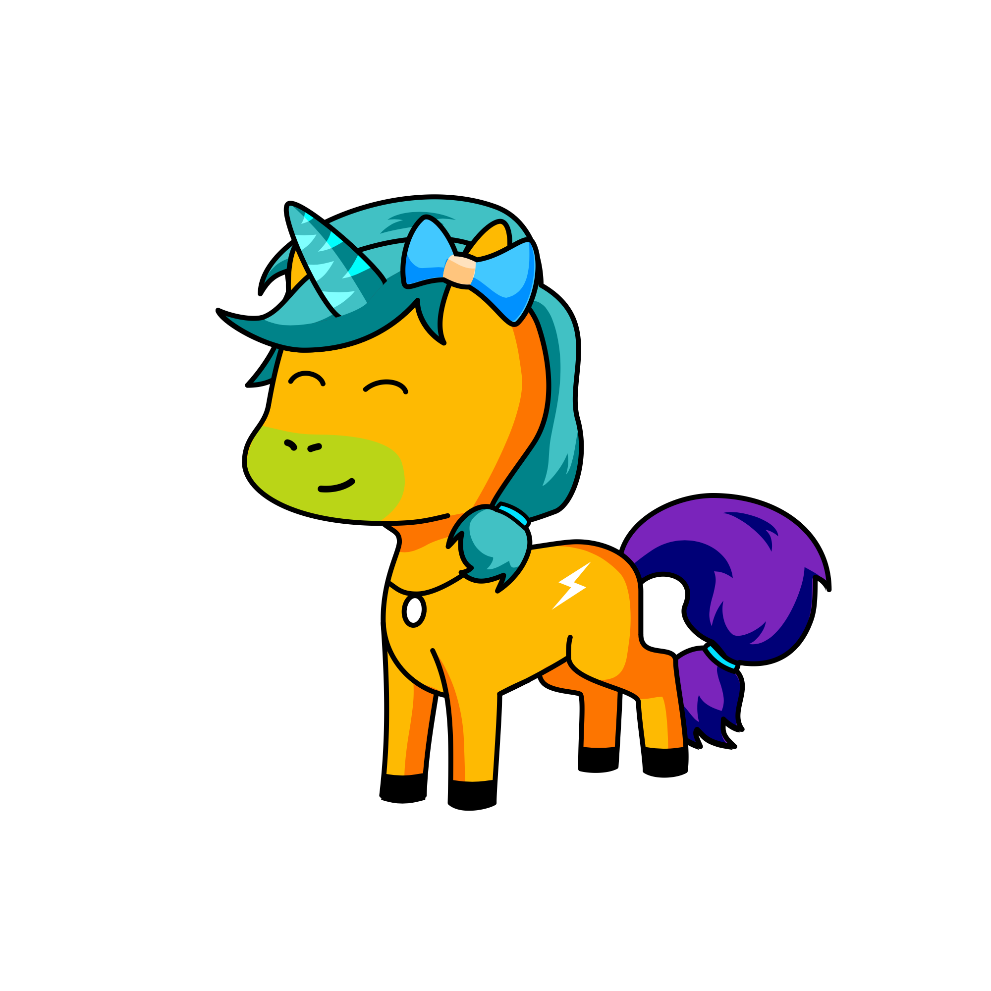 Nighty, the unicorn