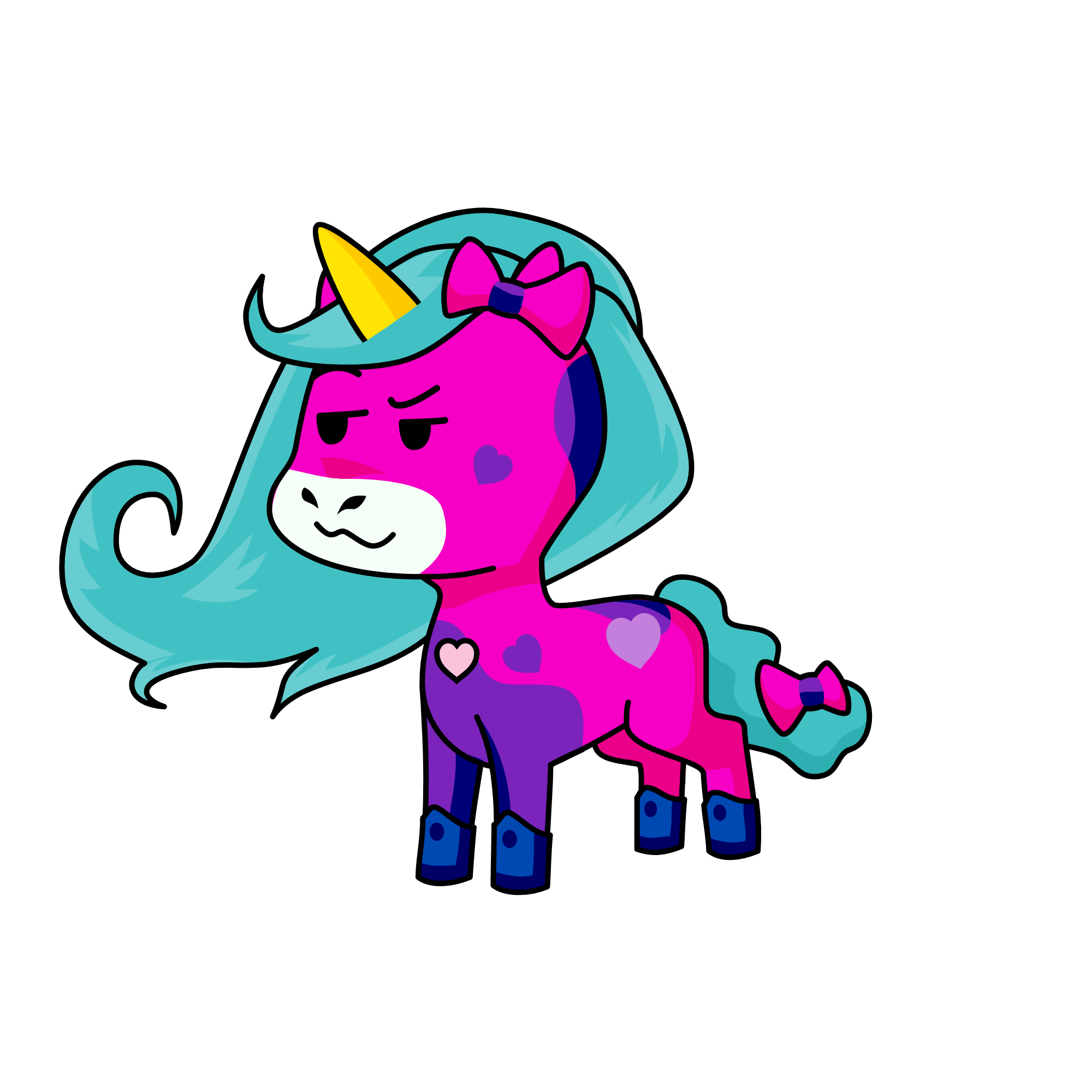 pegasus, the unicorn