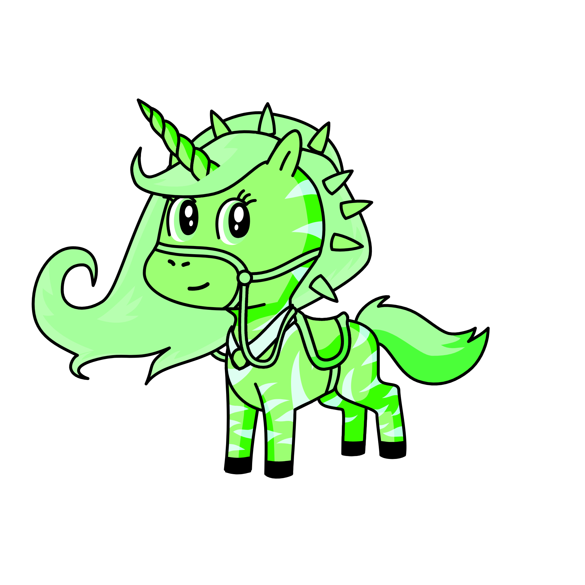 clover, the unicorn