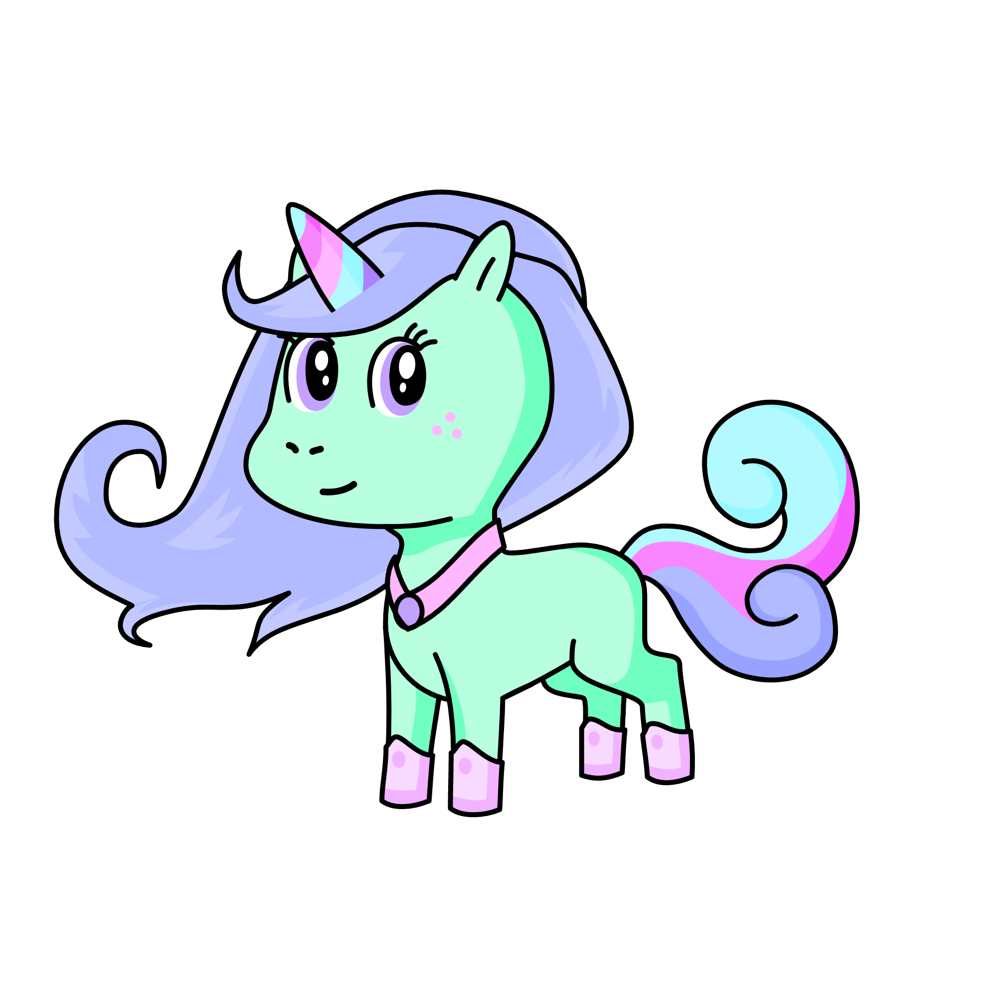 Paisley, the unicorn