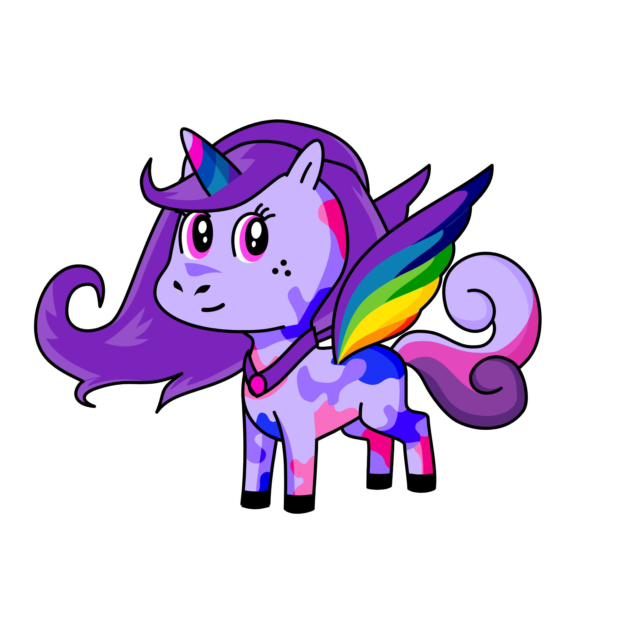 magic, the unicorn