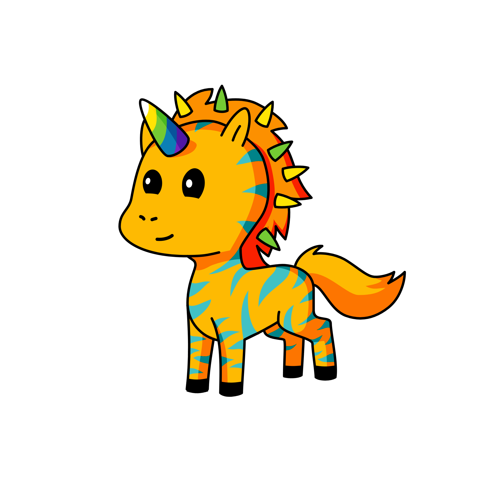 spike, the unicorn