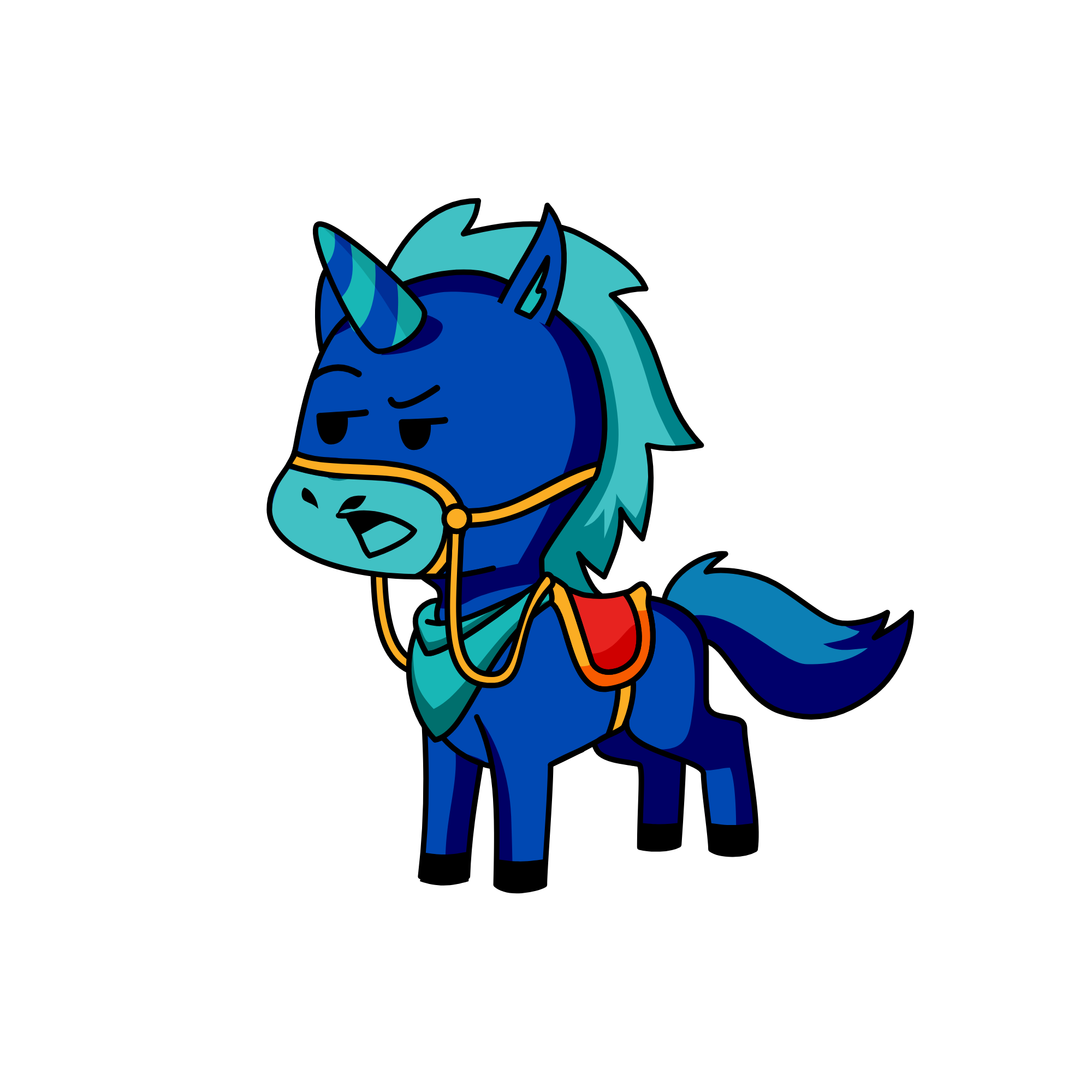Stitch, the unicorn