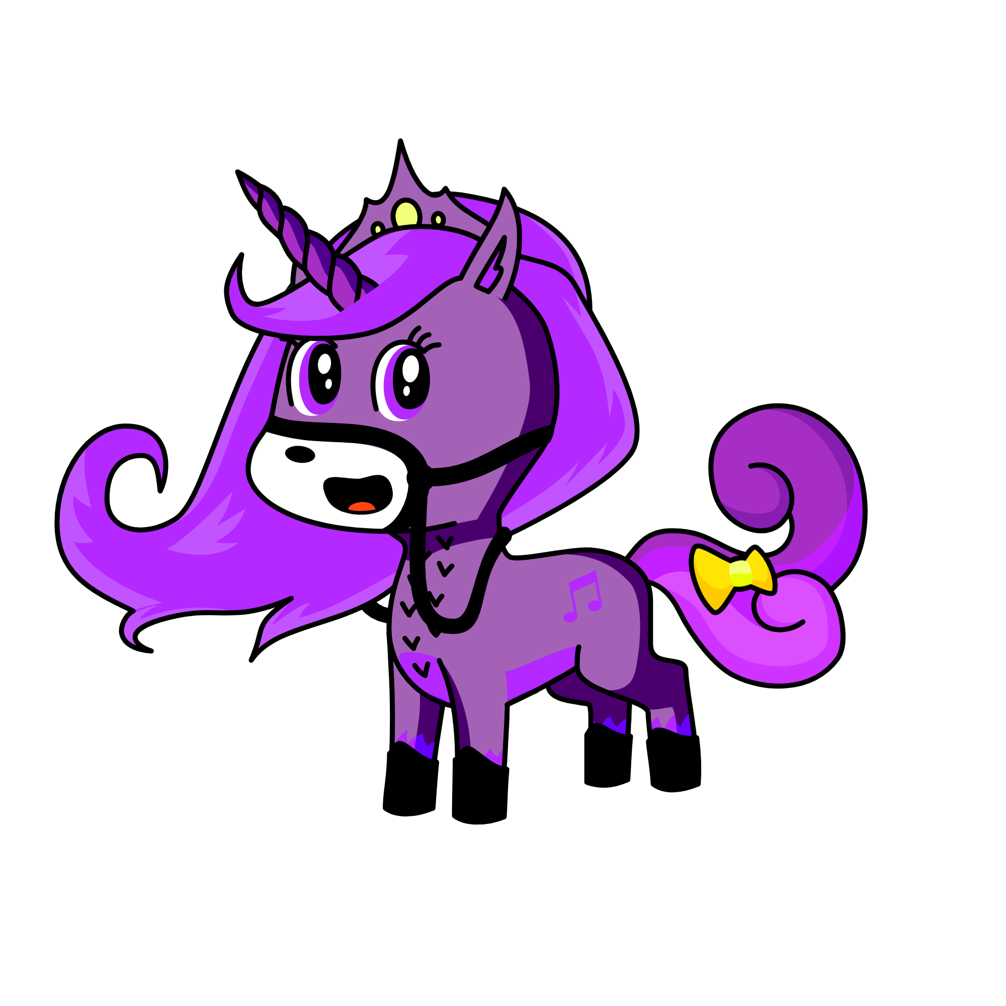 ombre, the unicorn