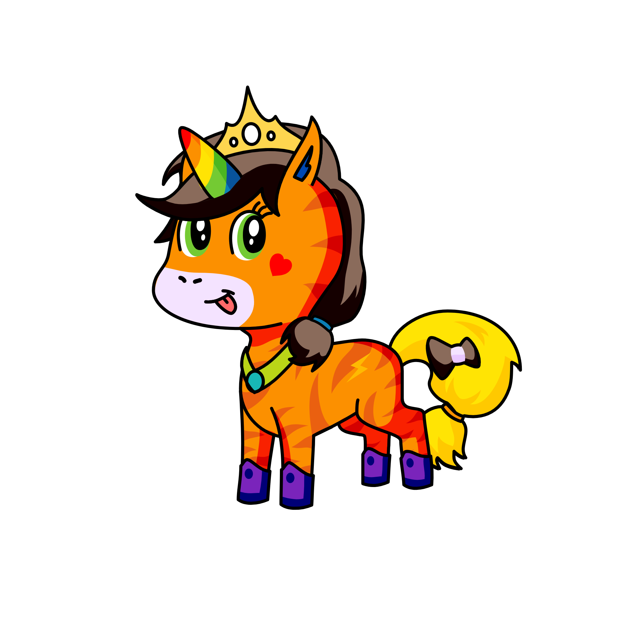 Robin, the unicorn