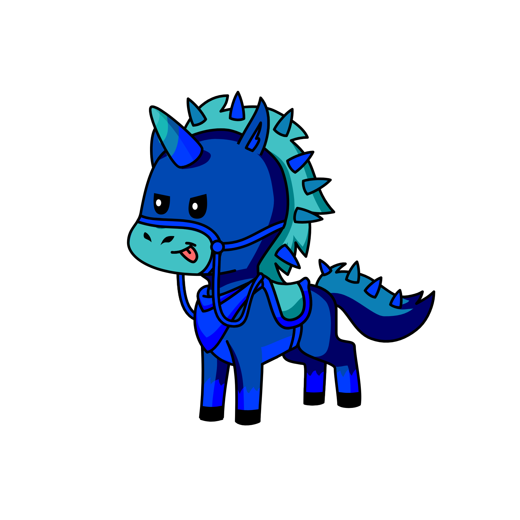 Sky, the unicorn