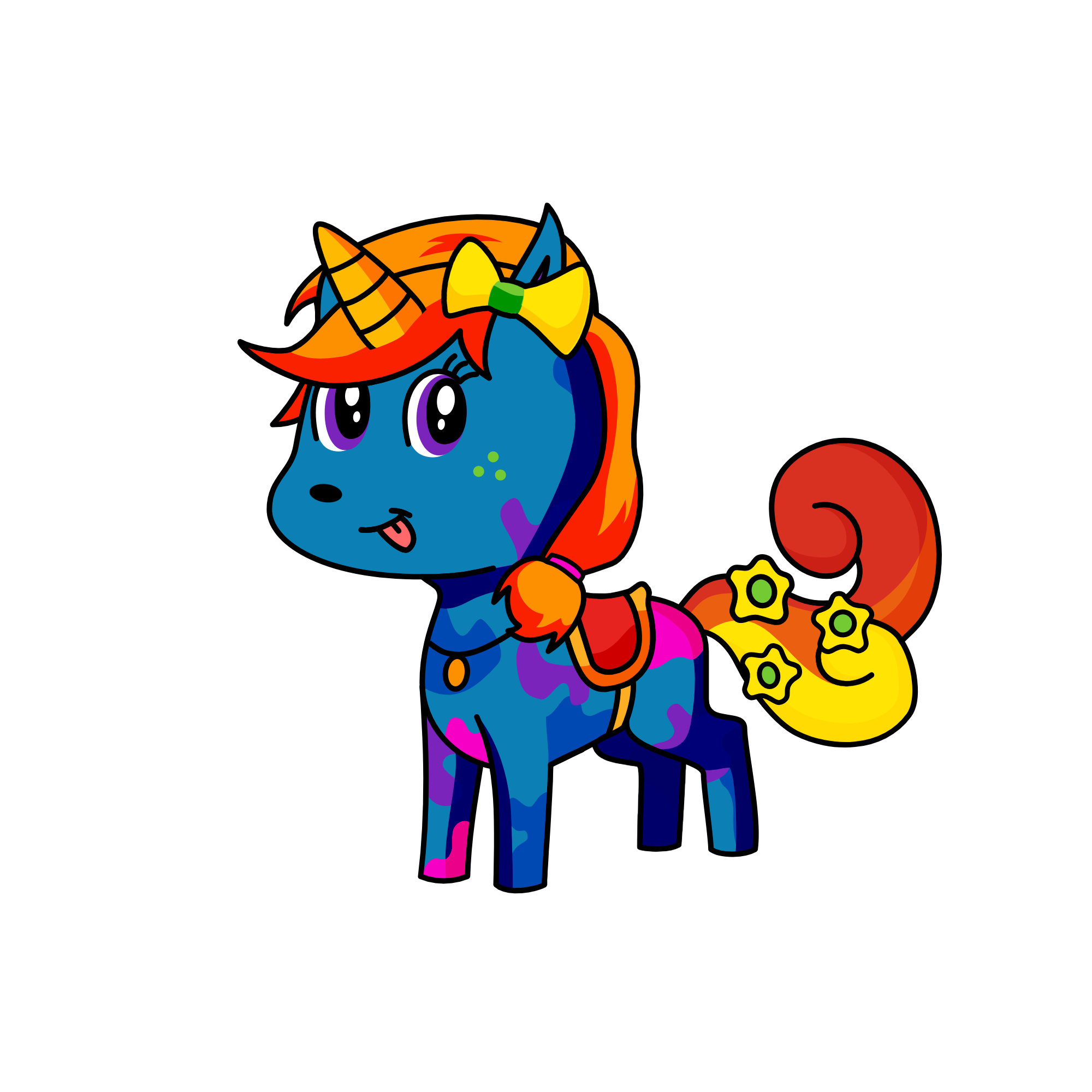 SPARKLES, the unicorn