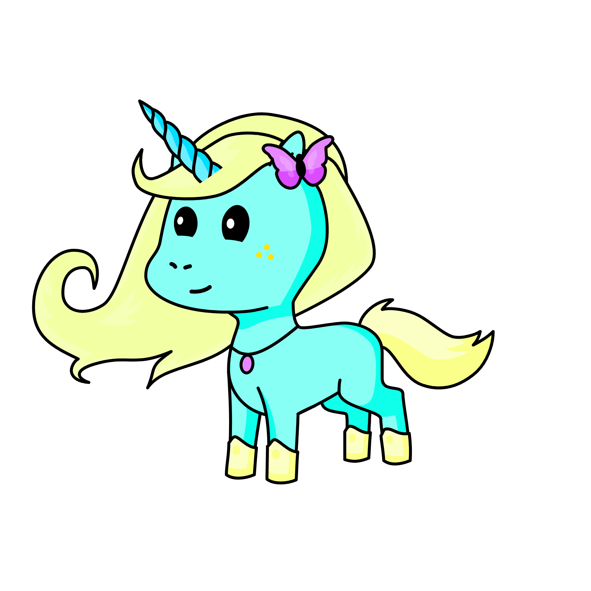 Butterfly, the unicorn