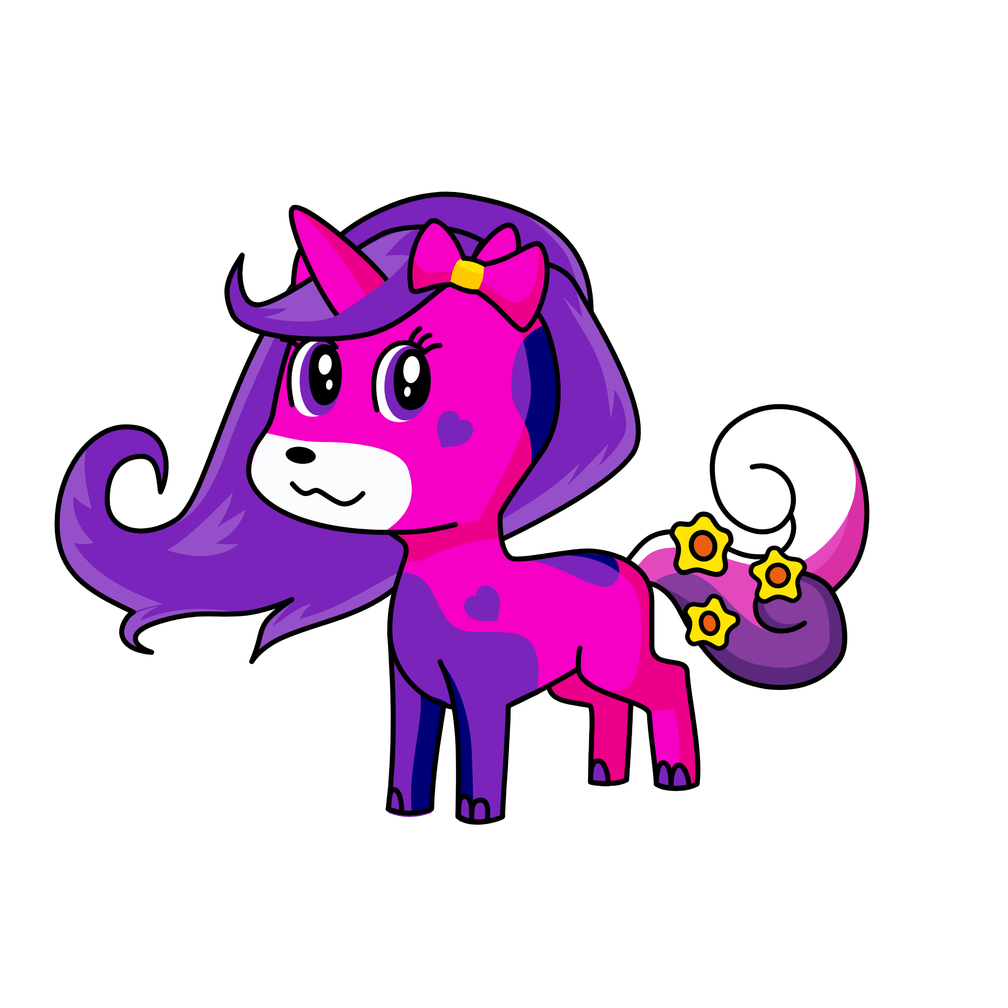 misty, the unicorn